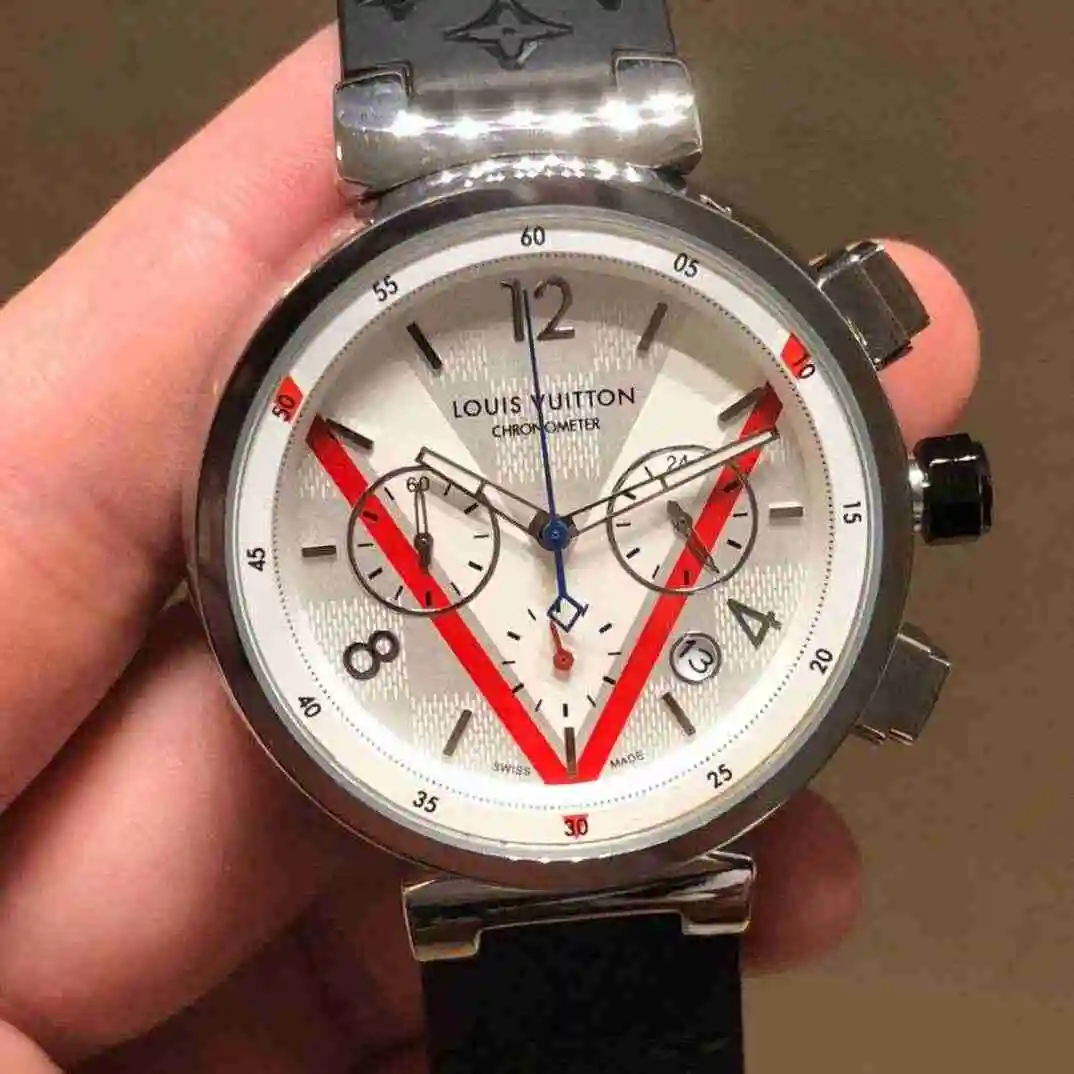 General Watches LV watch for men with original fully automatic mechanical movement, top grade 316 precision steel case with mineral super strong mirror diameter 42mm KK02950 2 view 3