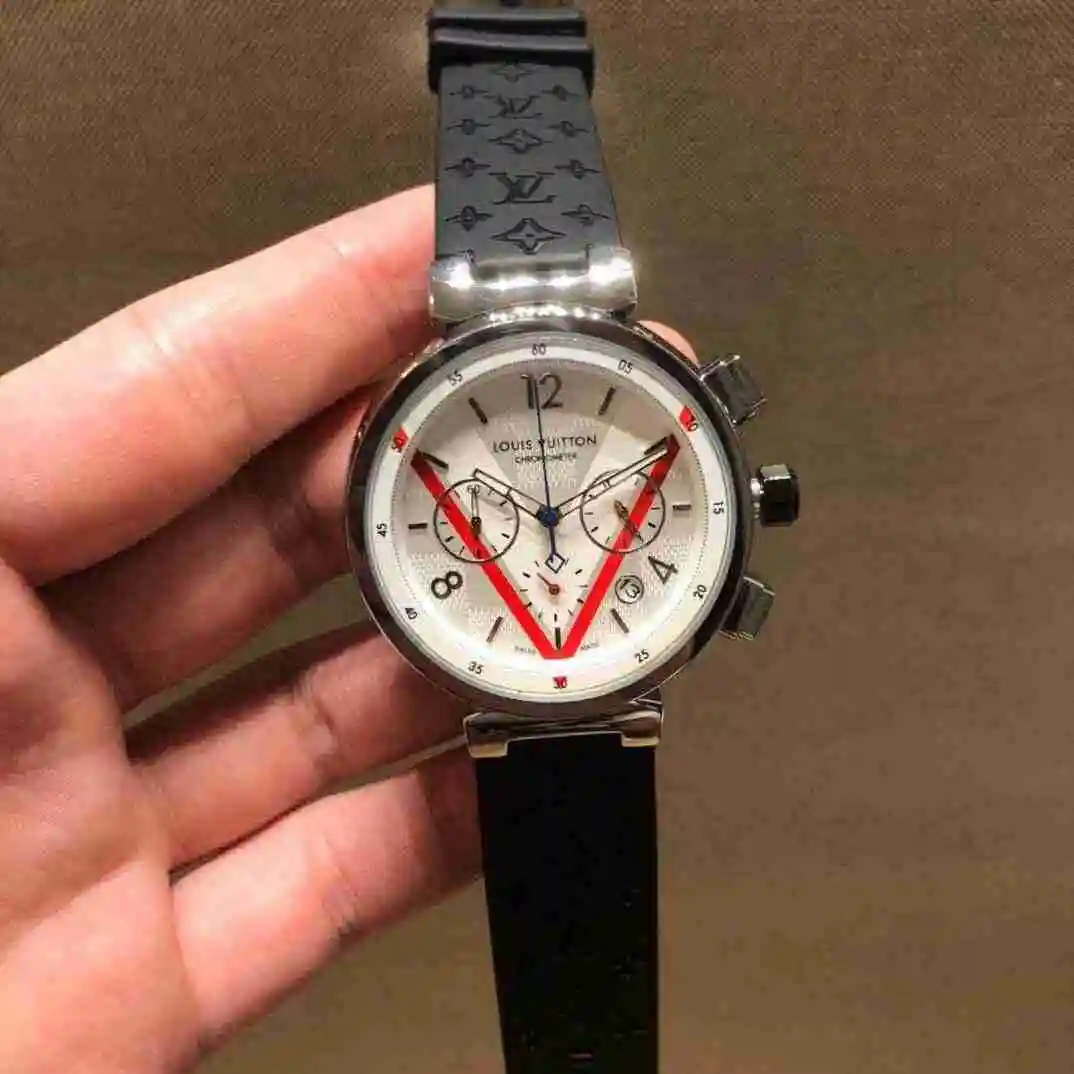 General Watches LV watch for men with original fully automatic mechanical movement, top grade 316 precision steel case with mineral super strong mirror diameter 42mm KK02950 2 view 7