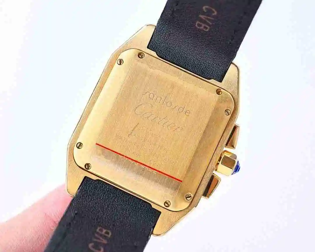 General Watches Cartier Watch Men's Watch Paired with Original Fully Automatic Mechanical Movement Top Grade 316 Precision Steel Case with Mineral Super Strong Mirror Diameter 42mm kk018500 view 3