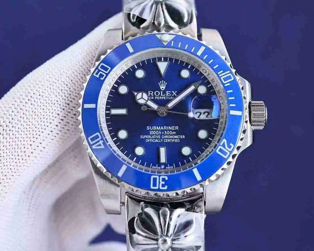 General Watches Rolex Watch Men's Watch Paired with Original Fully Automatic Mechanical Movement Top Grade 316 Precision Steel Case with Mineral Super Strong Mirror Diameter 42mm kk06800 view 8