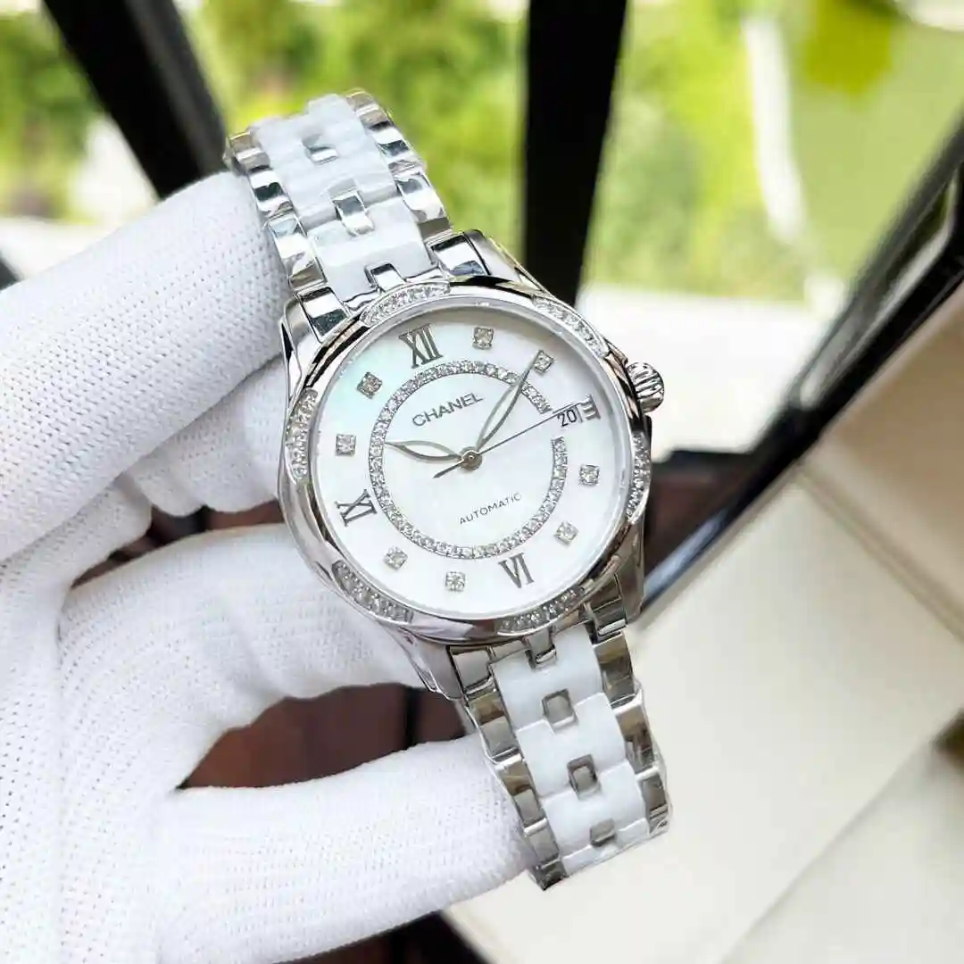 General Watches Chanel Watch Women's Watch Paired with Original Fully Automatic Mechanical Movement Top grade 316 Precision Steel Case with Mineral Super Strong Mirror Diameter 34mm KK view 8