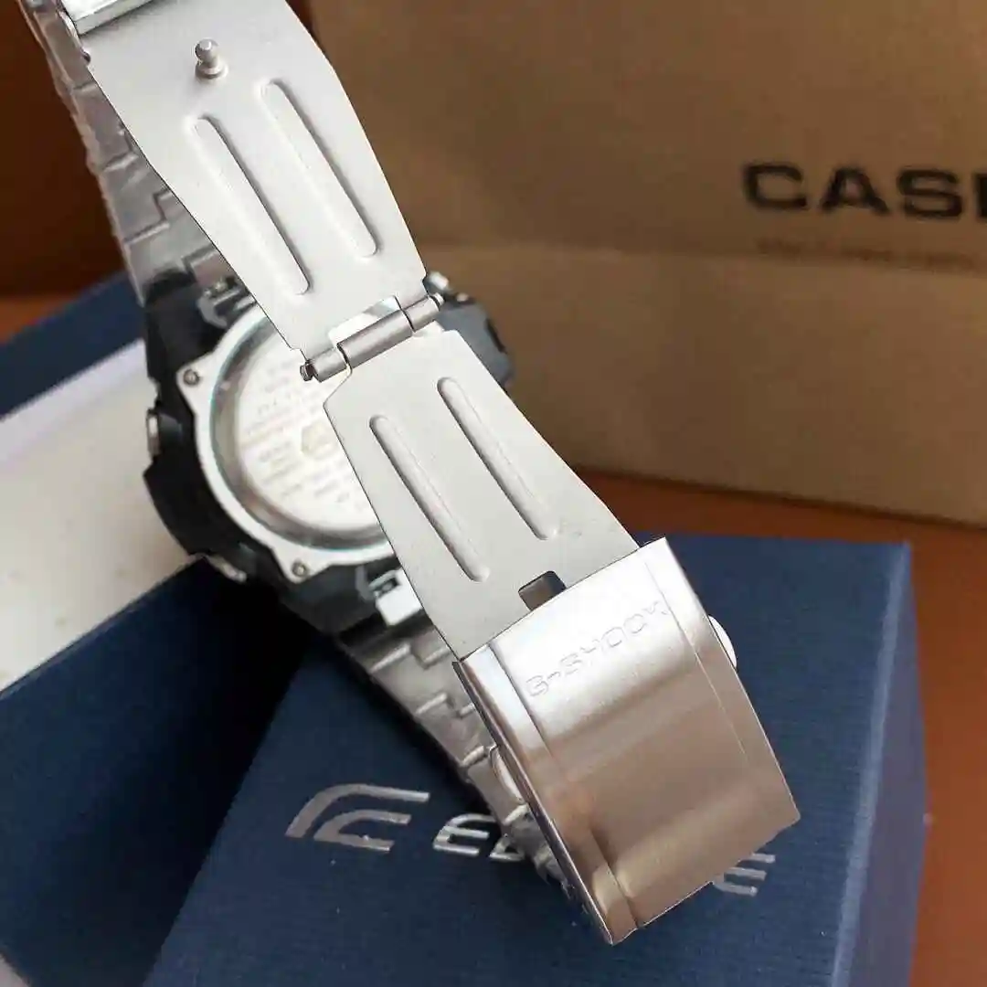General Watches Casio watch for men with original fully automatic mechanical movement, top grade 316 precision steel case with mineral super strong mirror diameter 46mm KK02350 1 view 2