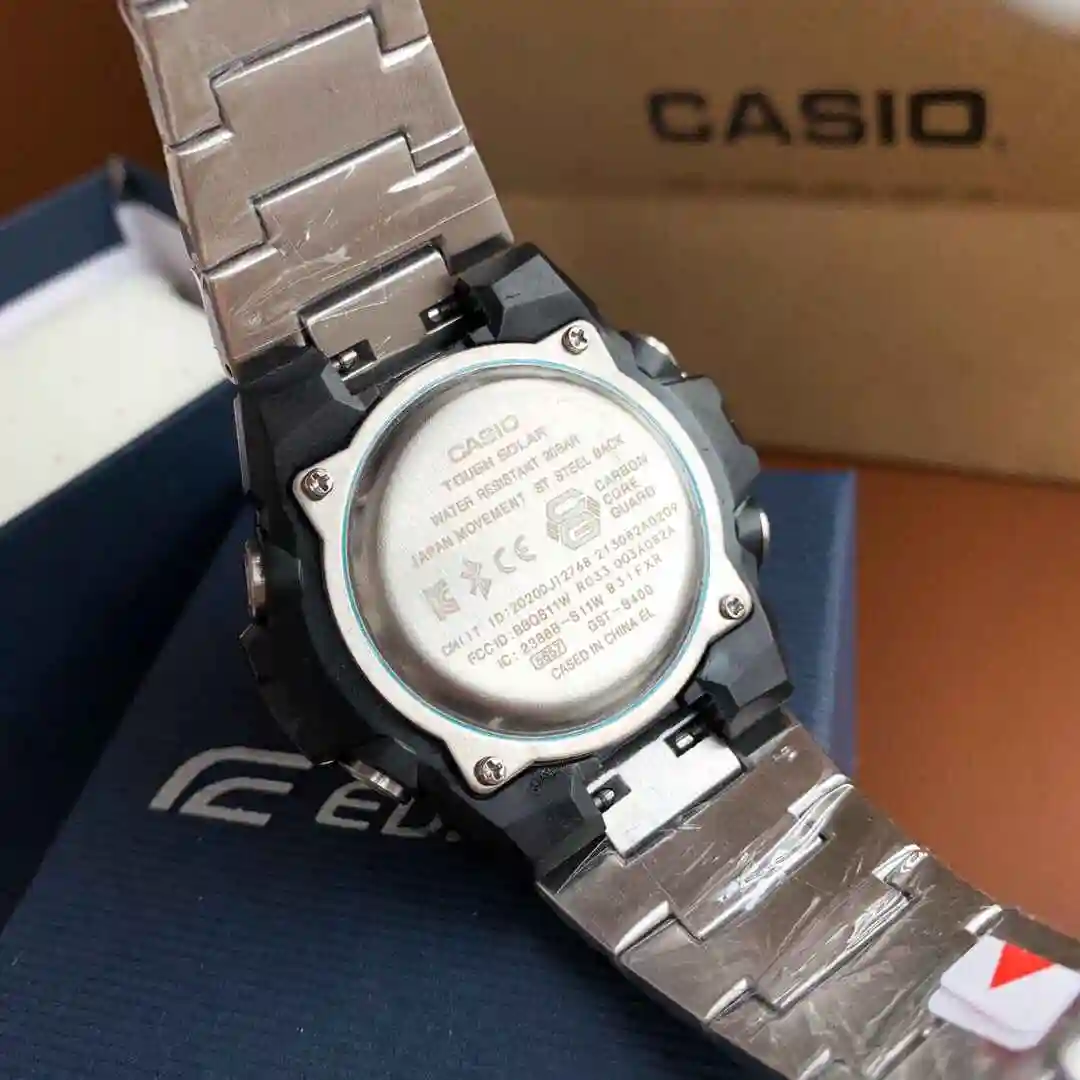 General Watches Casio watch for men with original fully automatic mechanical movement, top grade 316 precision steel case with mineral super strong mirror diameter 46mm KK02350 1 view 3