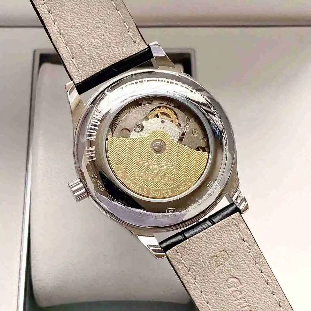 General Watches Longines Watch Men's Watch Paired with Original Fully Automatic Mechanical Movement Top Grade 316 Precision Steel Case with Mineral Super Strong Mirror Diameter 40mm KK04250 5 view 3