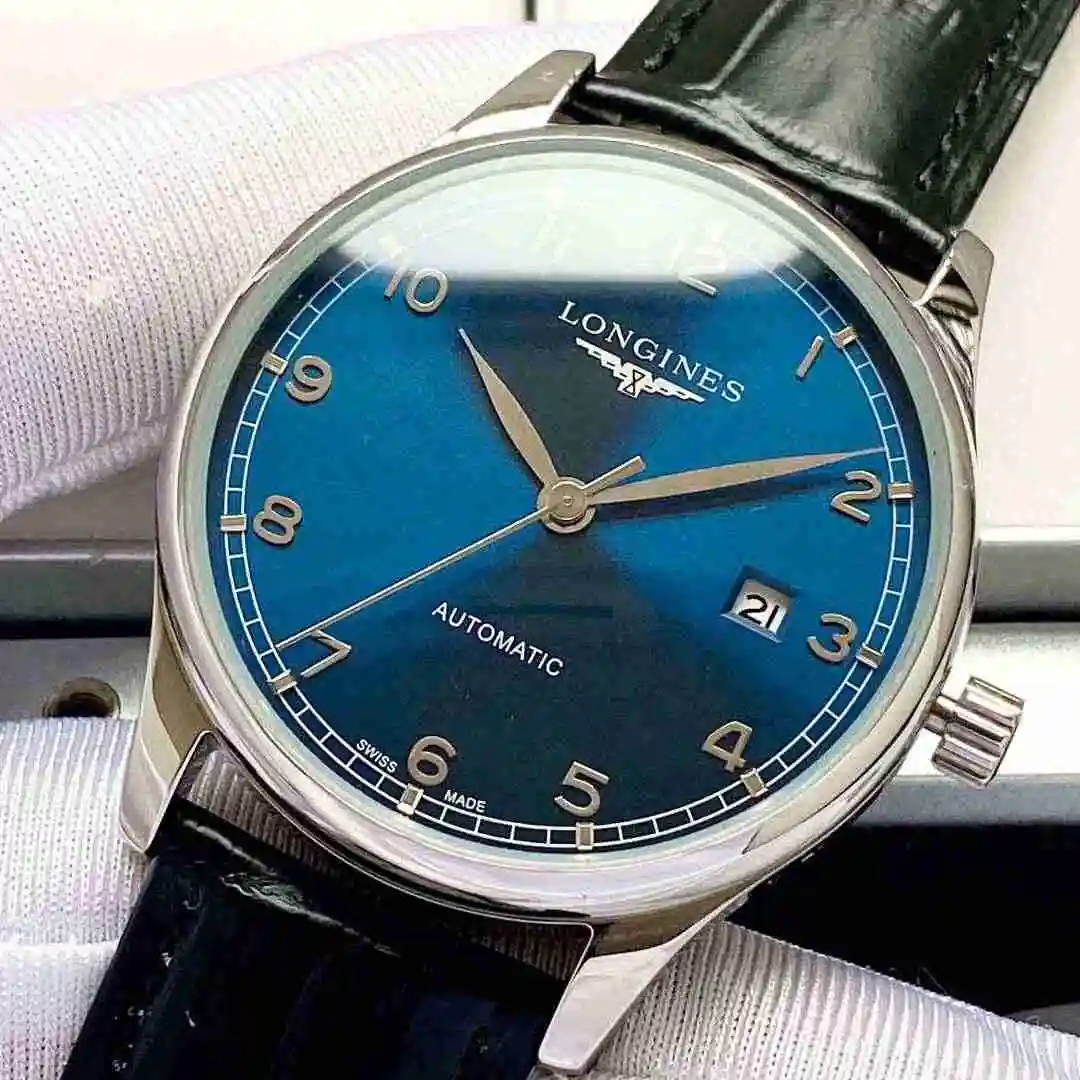 General Watches Longines Watch Men's Watch Paired with Original Fully Automatic Mechanical Movement Top Grade 316 Precision Steel Case with Mineral Super Strong Mirror Diameter 40mm KK04250 5 view 4