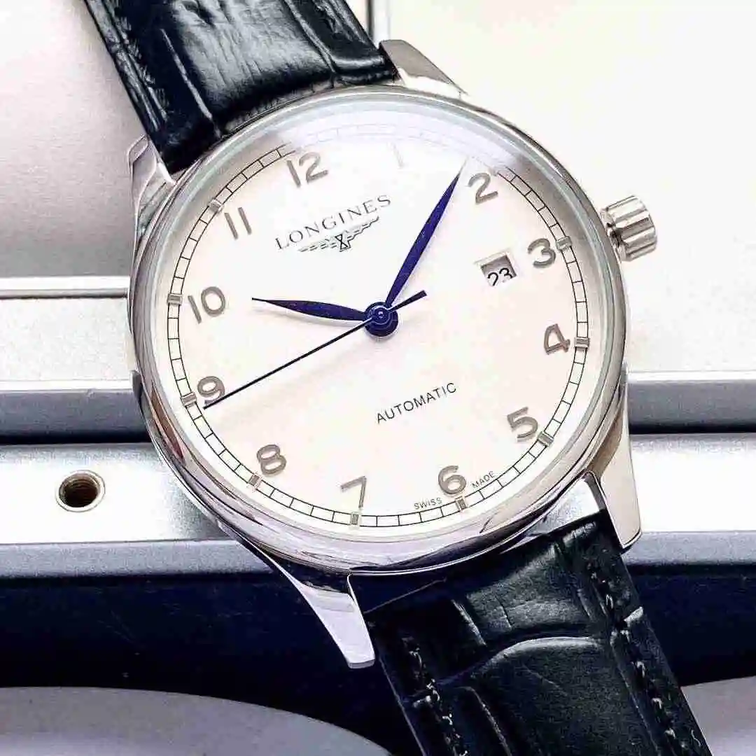 General Watches Longines Watch Men's Watch Paired with Original Fully Automatic Mechanical Movement Top Grade 316 Precision Steel Case with Mineral Super Strong Mirror Diameter 40mm KK04250 5 view 6