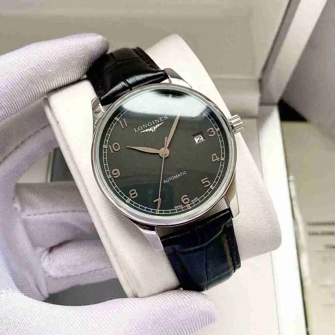 General Watches Longines Watch Men's Watch Paired with Original Fully Automatic Mechanical Movement Top Grade 316 Precision Steel Case with Mineral Super Strong Mirror Diameter 40mm KK04250 5 view 8