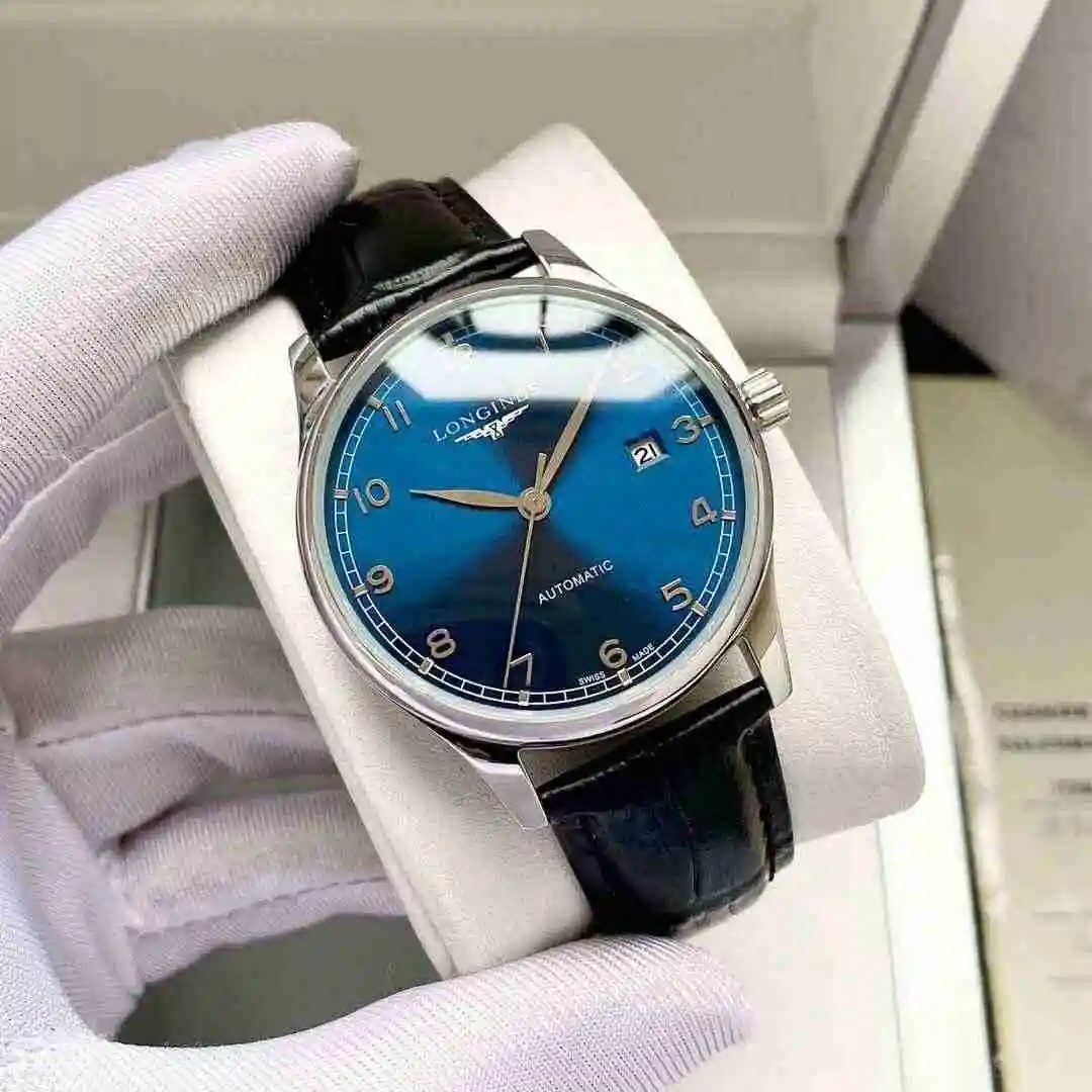 General Watches Longines Watch Men's Watch Paired with Original Fully Automatic Mechanical Movement Top Grade 316 Precision Steel Case with Mineral Super Strong Mirror Diameter 40mm KK04250 5 view 9