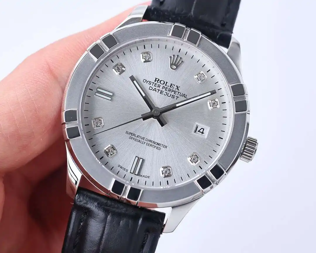 General Watches Rolex watch men's watch with original fully automatic mechanical movement top 316 stainless steel case strap mineral super mirror diameter 40mm KK09850 1 view 8