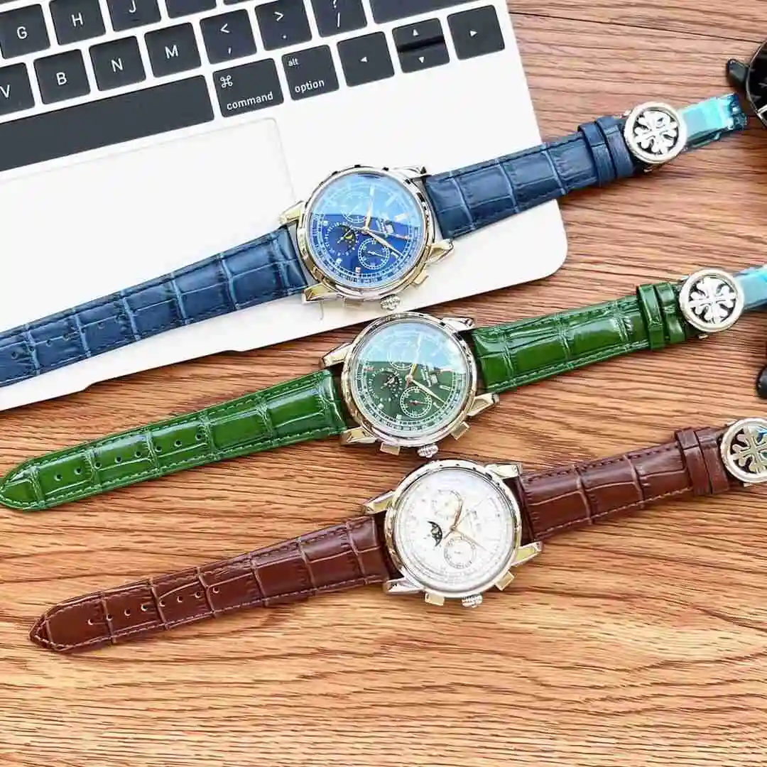 General Watches Patek Philippe Watch Men's Watch Paired with Original Fully Automatic Mechanical Movement Top Grade 316 Precision Steel Case Case with Mineral Super Strong Mirror Diameter 41mm KK05250 view 2