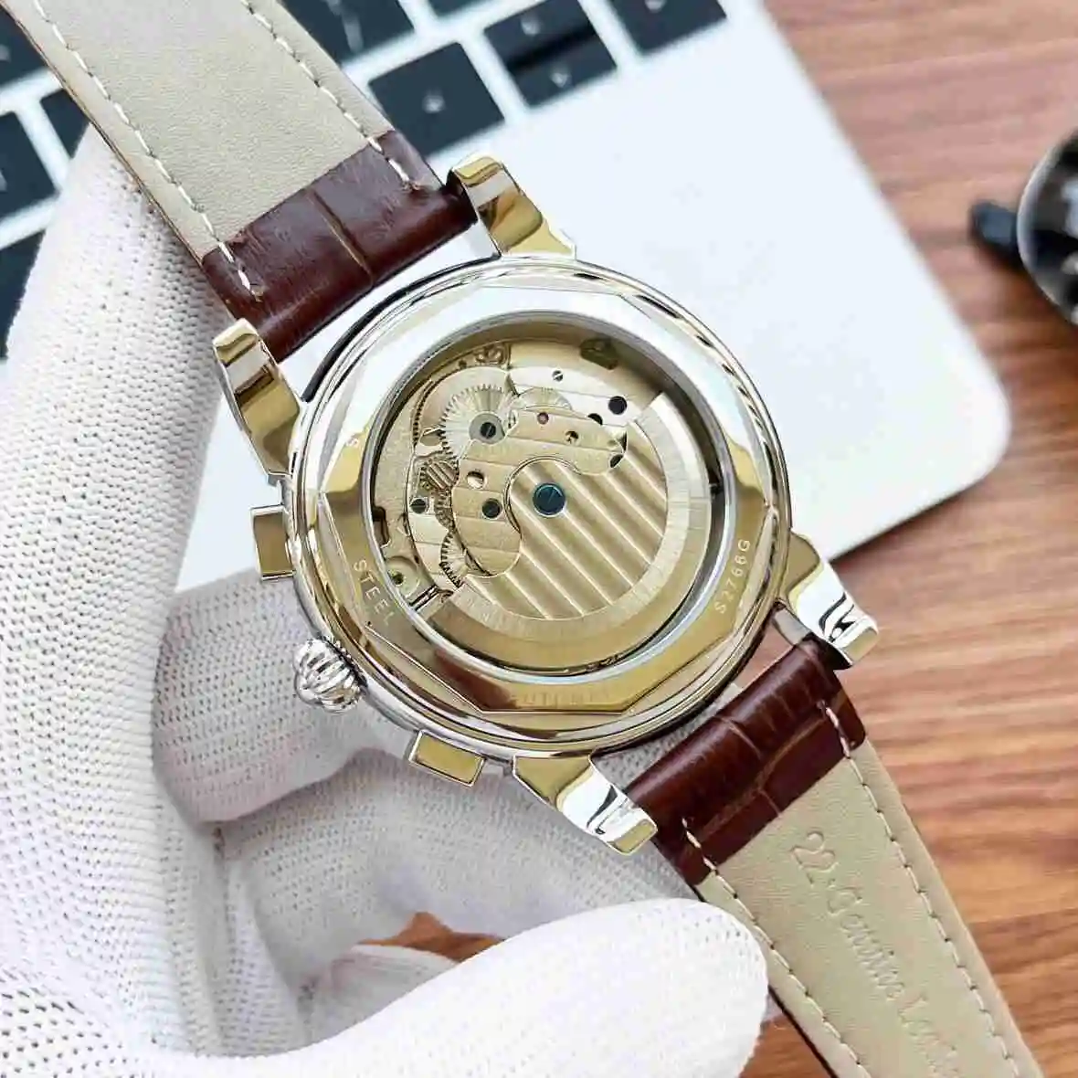 General Watches Patek Philippe Watch Men's Watch Paired with Original Fully Automatic Mechanical Movement Top Grade 316 Precision Steel Case Case with Mineral Super Strong Mirror Diameter 41mm KK05250 view 4