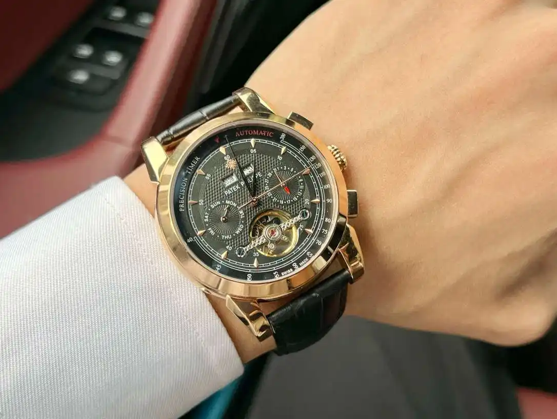 General Watches Watch, men's watch with original fully automatic mechanical movement, top-grade 316 stainless steel case and strap, mineral super mirror, diameter 42cm KK04850 view 8