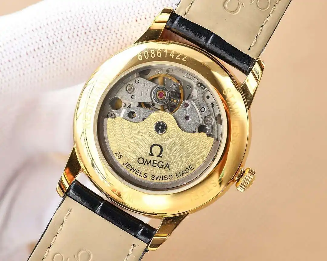 General Watches Watch OMEGA men's watch with original fully automatic mechanical movement, top 316 stainless steel case and strap, mineral super mirror, diameter 40mm KK04550 view 3