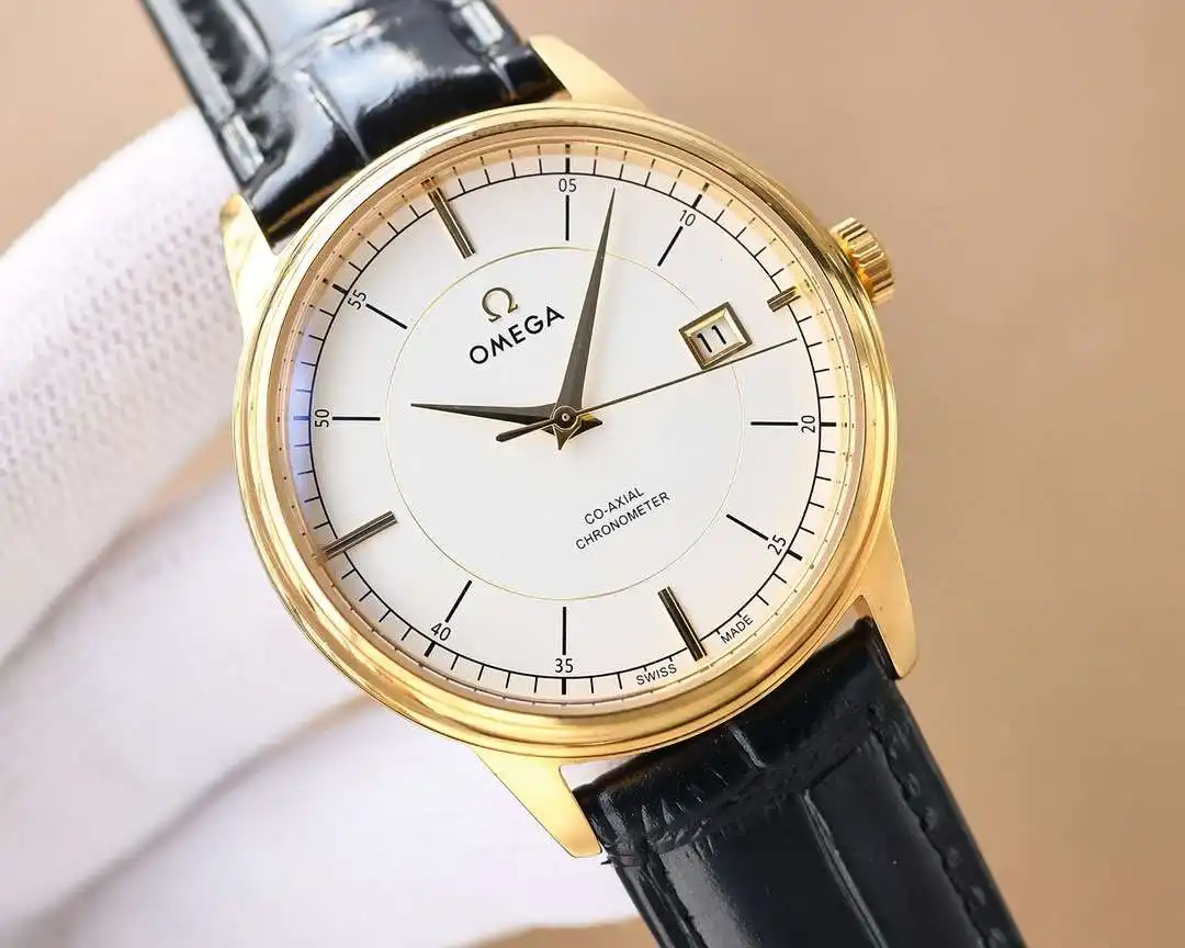 General Watches Watch OMEGA men's watch with original fully automatic mechanical movement, top 316 stainless steel case and strap, mineral super mirror, diameter 40mm KK04550 view 7