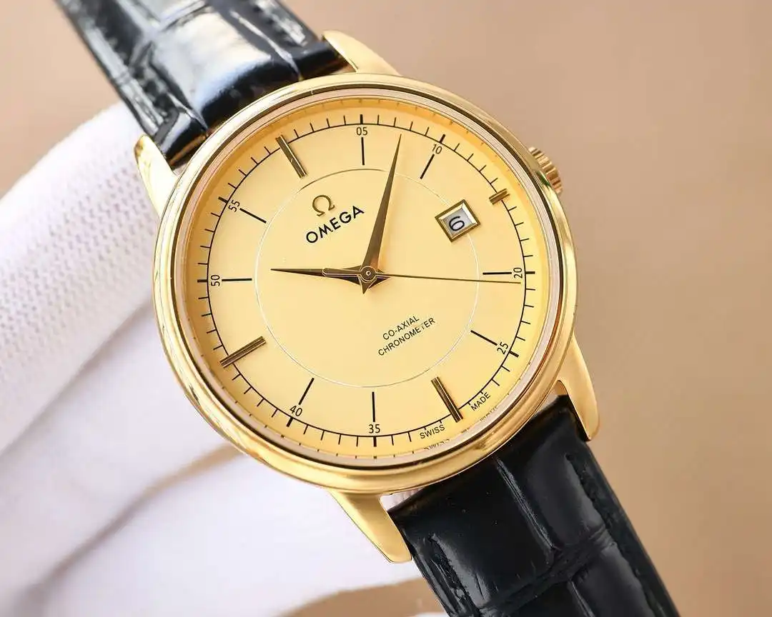General Watches Watch OMEGA men's watch with original fully automatic mechanical movement, top 316 stainless steel case and strap, mineral super mirror, diameter 40mm KK04550 view 8