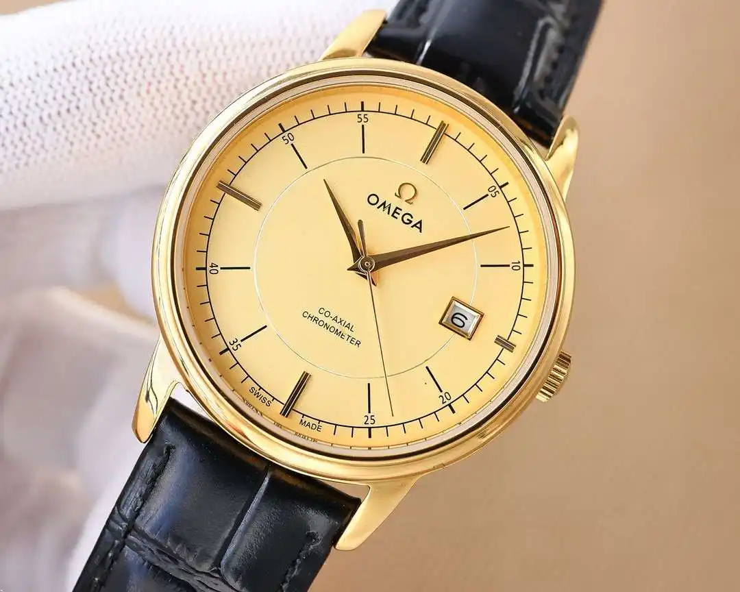 General Watches Watch OMEGA men's watch with original fully automatic mechanical movement, top 316 stainless steel case and strap, mineral super mirror, diameter 40mm KK04550 view 9