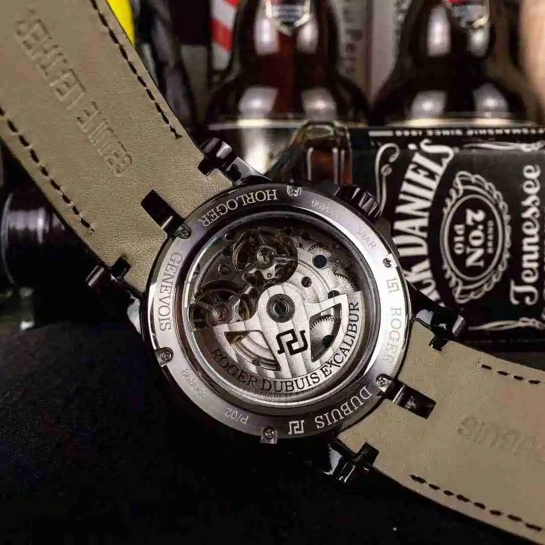 General Watches Roger Duby White 520 Rose Black 540 Watch view 6