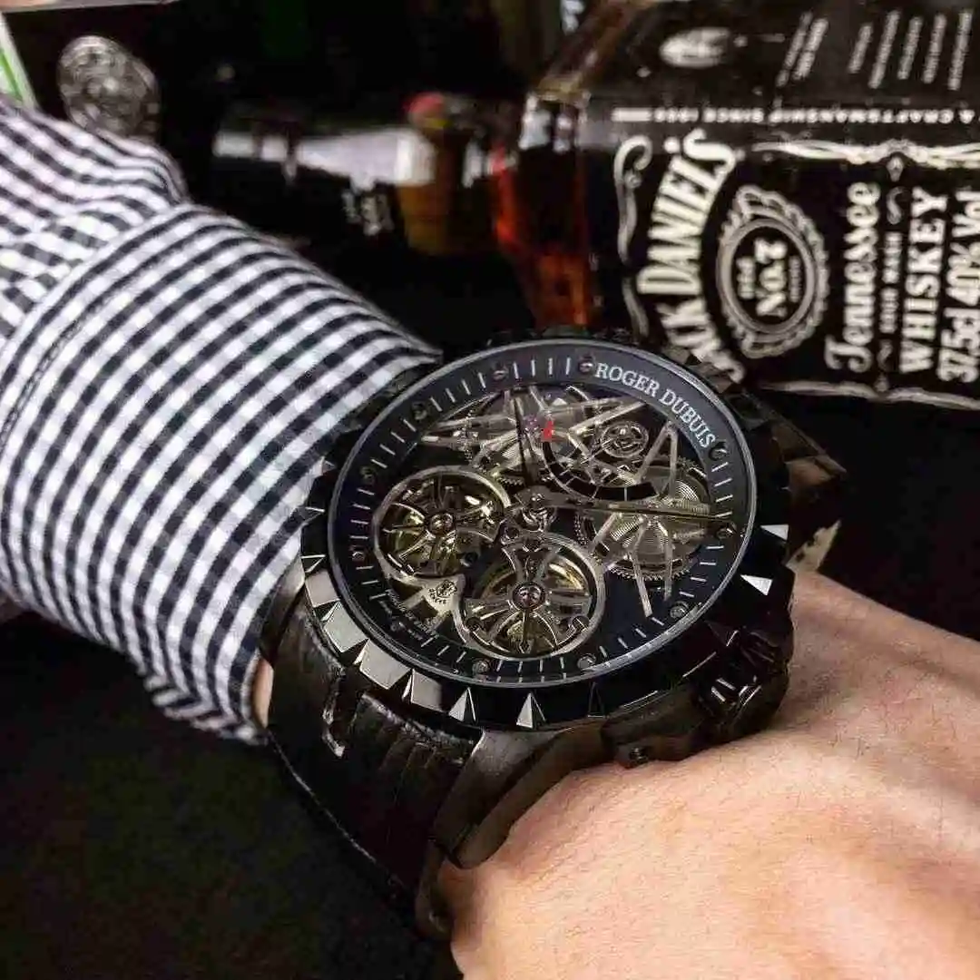 General Watches Roger Duby White 520 Rose Black 540 Watch view 9
