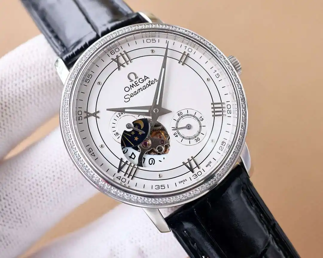 General Watches Watch, men's watch with original fully automatic mechanical movement, top-grade 316 stainless steel case and strap, mineral super mirror, diameter 39cm KK06050 view 8