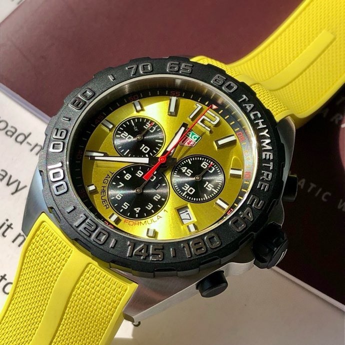 TAG Heuer Formula 1 Stainless Steel Quartz 43mm Watch view 6