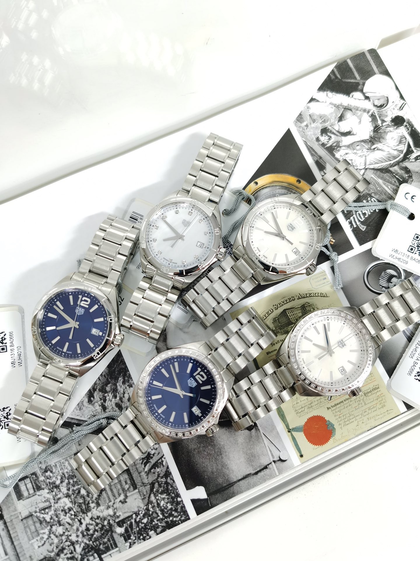 TAG Heuer Formula 1 Blue Dial Stainless Steel Quartz 35mm Watch view 1