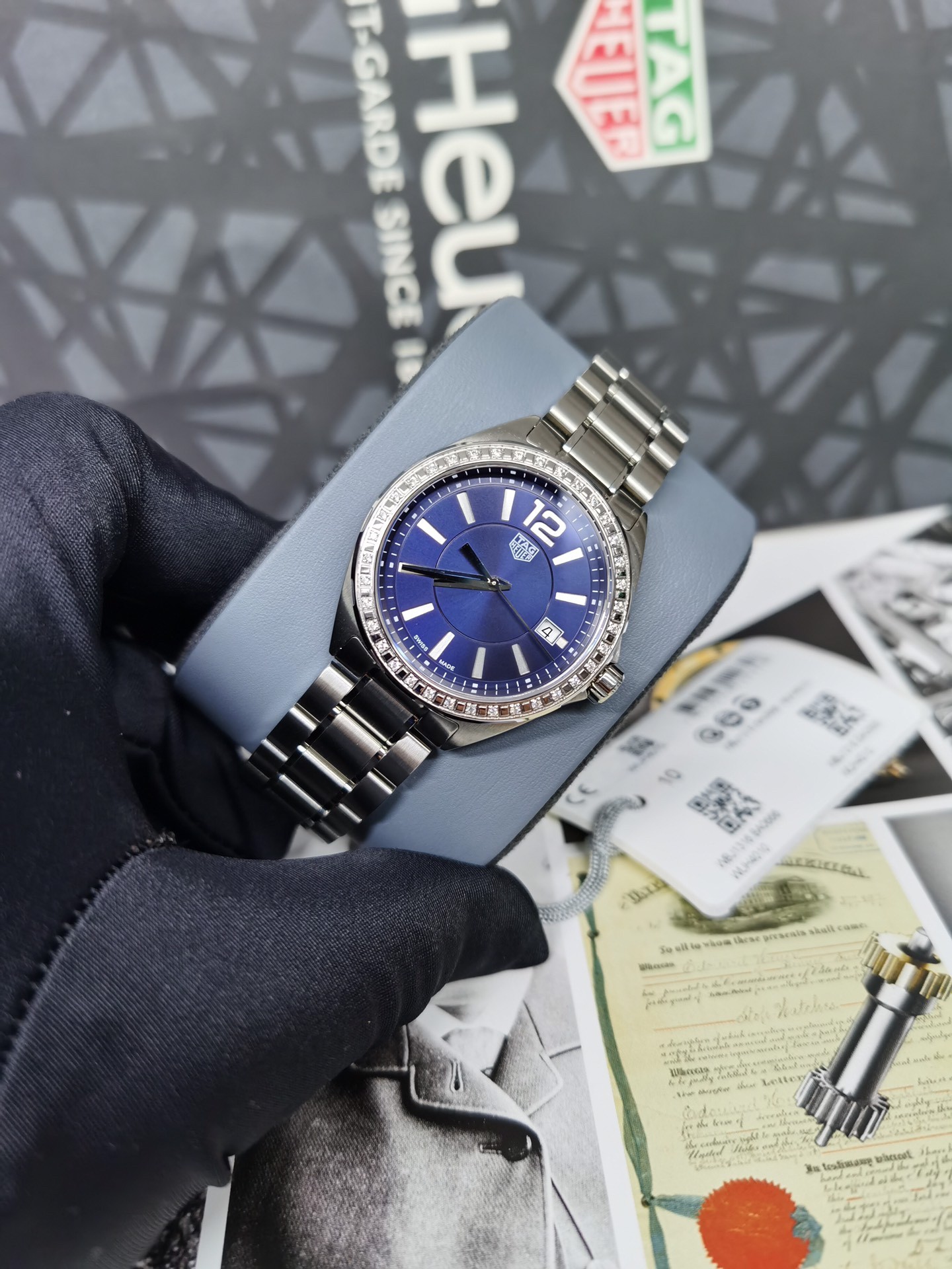 TAG Heuer Formula 1 Blue Dial Stainless Steel Quartz 35mm Watch view 2