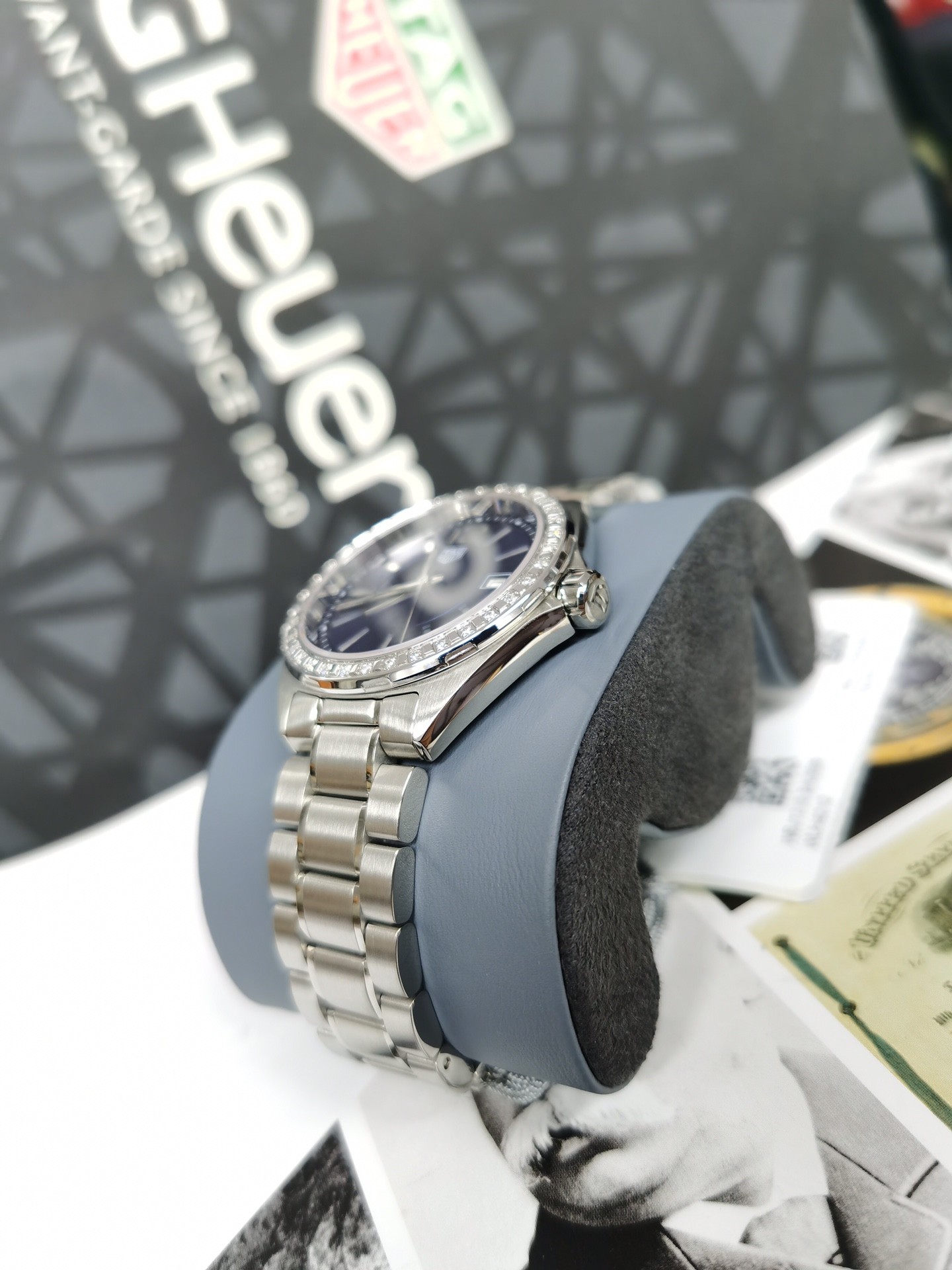TAG Heuer Formula 1 Blue Dial Stainless Steel Quartz 35mm Watch view 3