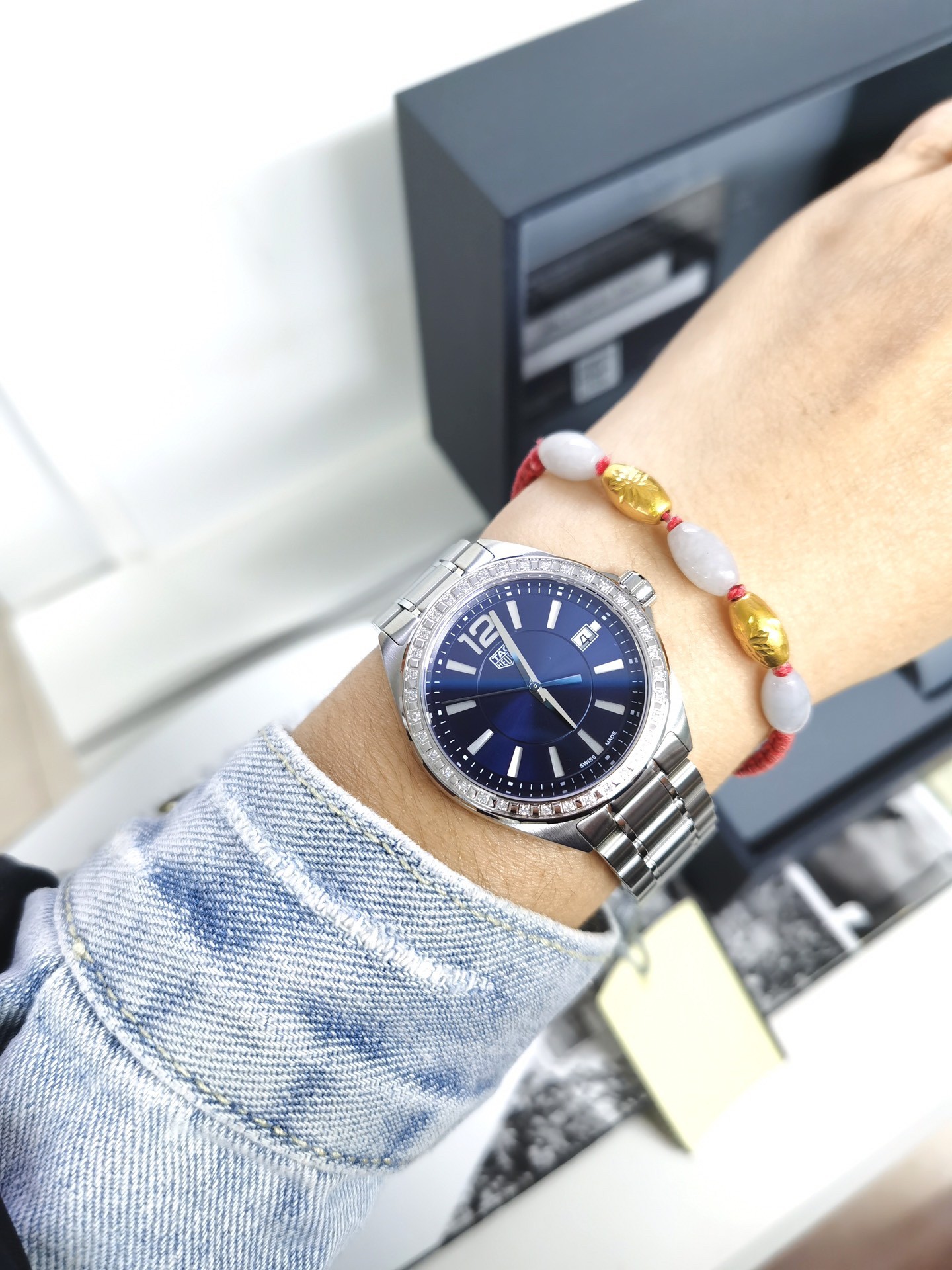 TAG Heuer Formula 1 Blue Dial Stainless Steel Quartz 35mm Watch view 4