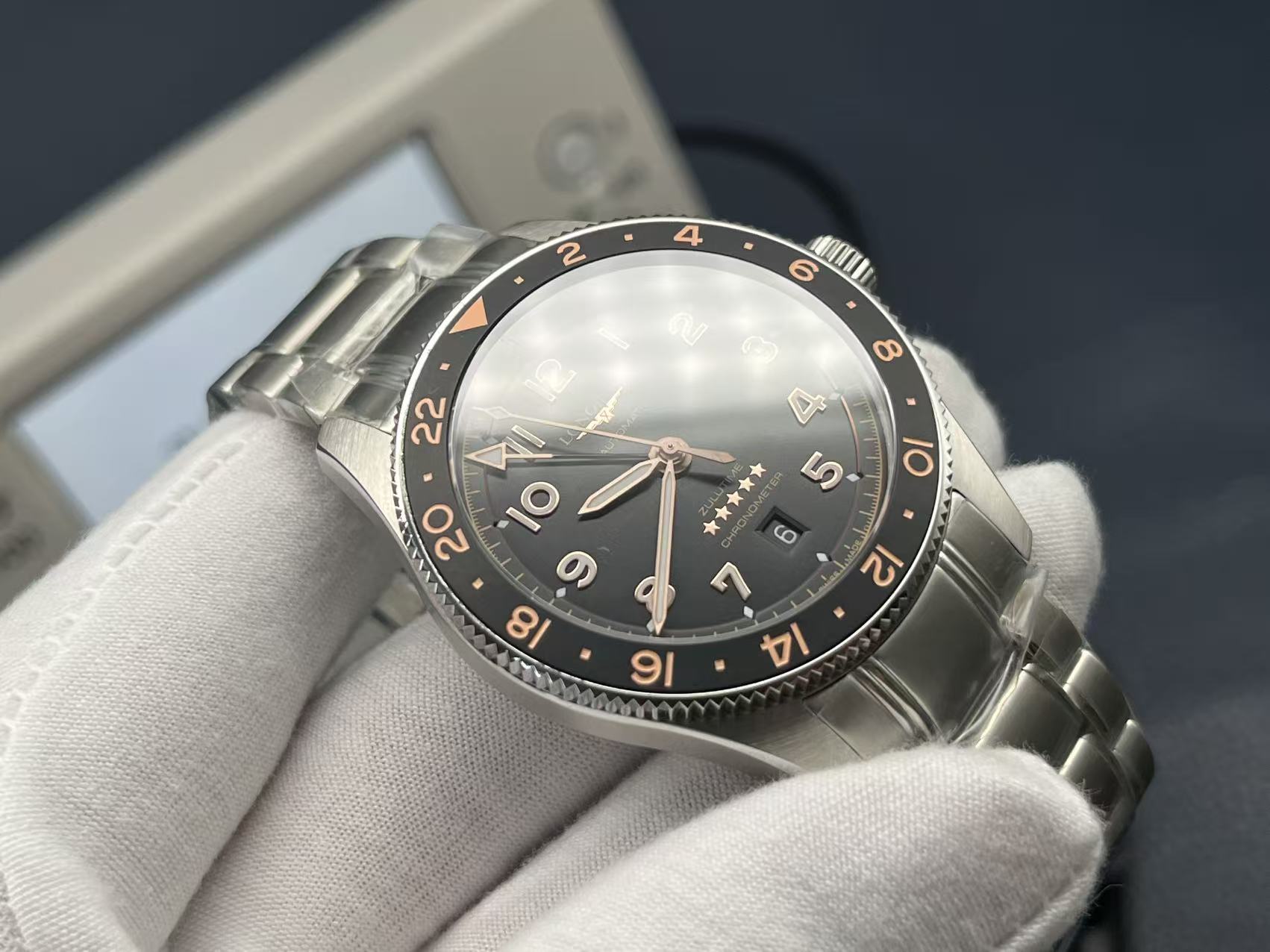 Longines Stainless Steel Automatic Watch view 4