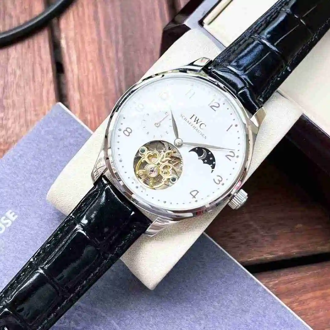 General Watches IWC Wanguo Watch Men's Watch Paired with Original Fully Automatic Mechanical Movement Top Grade 316 Precision Steel Case with Mineral Super Strong Mirror Diameter 42mm KK05250 2 view 5