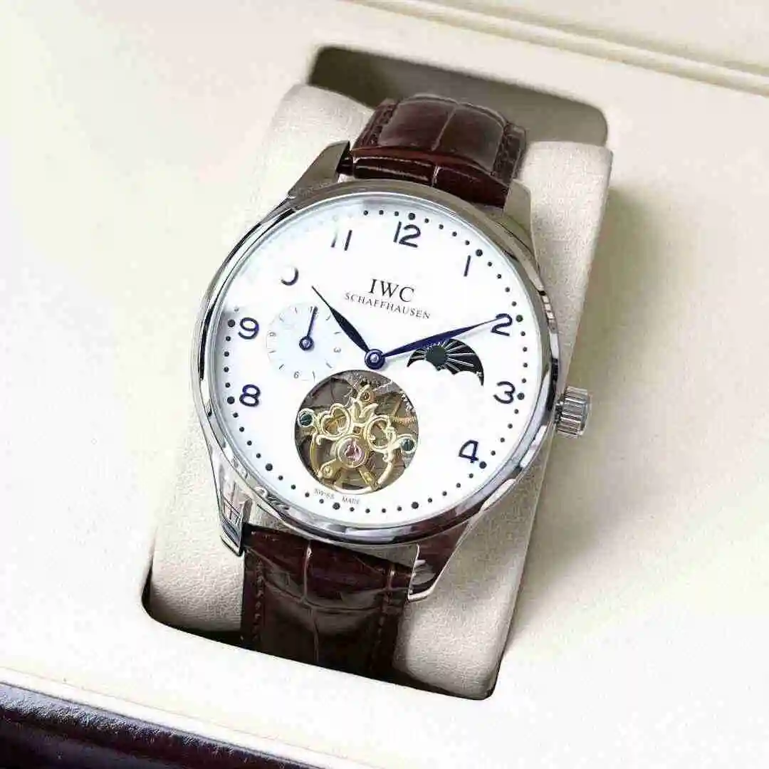 General Watches IWC Wanguo Watch Men's Watch Paired with Original Fully Automatic Mechanical Movement Top Grade 316 Precision Steel Case with Mineral Super Strong Mirror Diameter 42mm KK05250 2 view 9