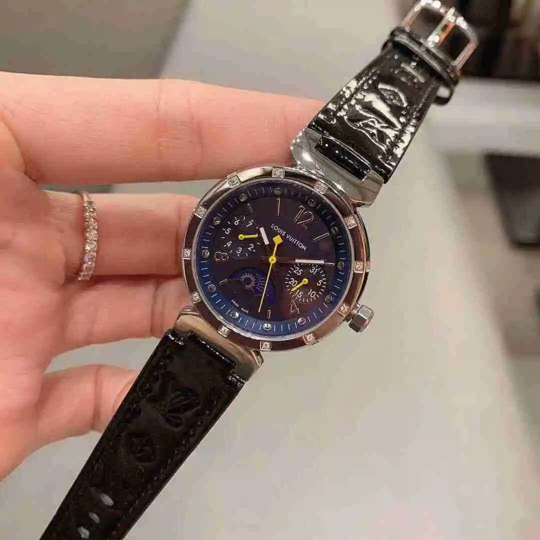 General Watches LV watch for women with original fully automatic mechanical movement, top grade 316 precision steel case with mineral super strong mirror diameter 33mm KK02550 1 view 3