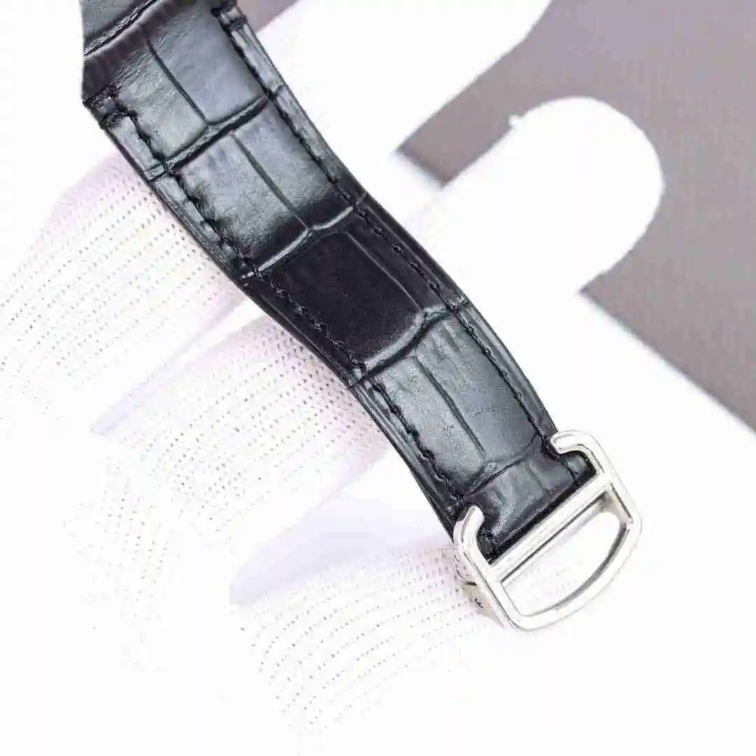 General Watches Cartier Watch Men's Watch Paired with Original Fully Automatic Mechanical Movement Top Grade 316 Precision Steel Case with Mineral Super Strong Mirror Diameter 40mm KK view 2