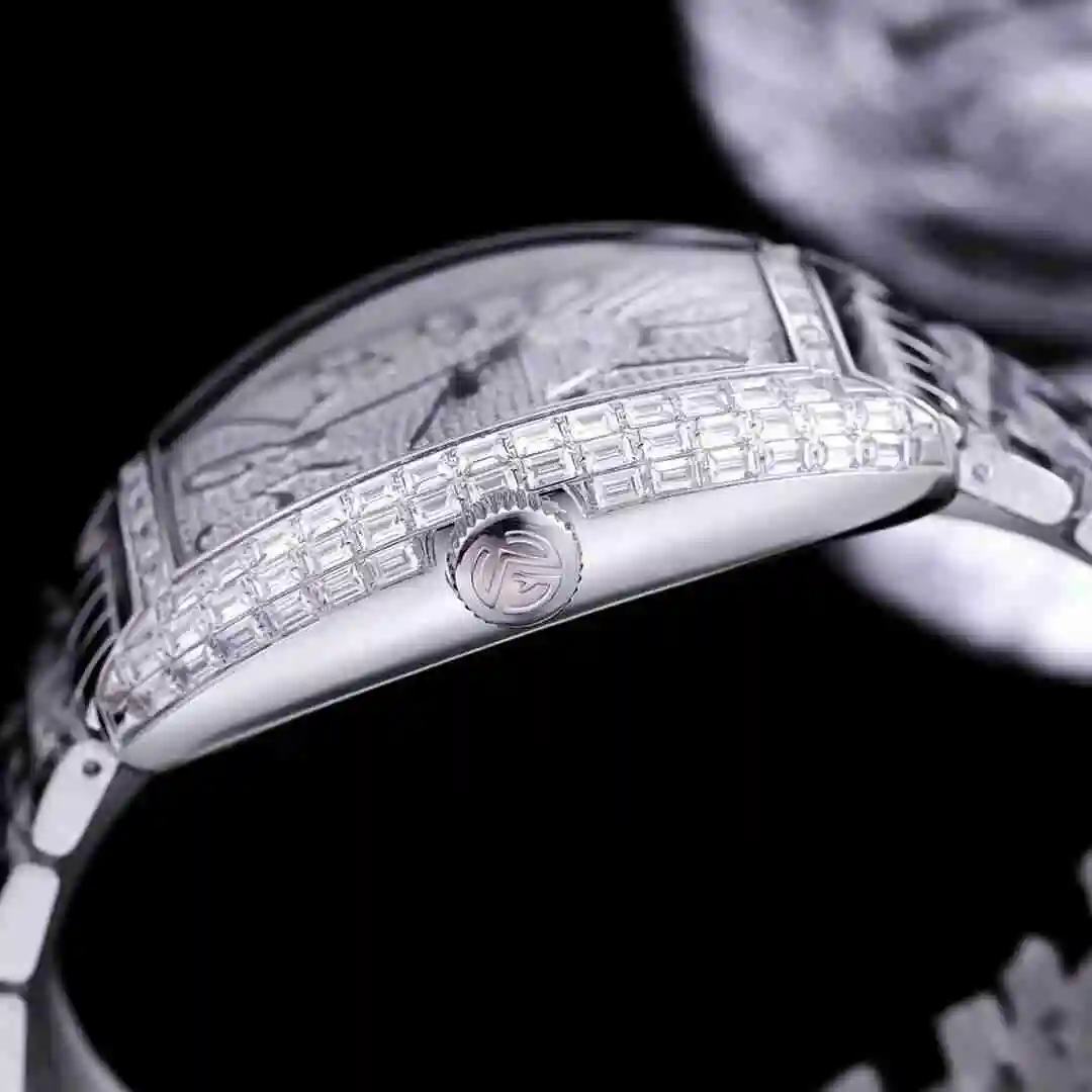 General Watches Franck Muller Frank Watch Men's Watch Paired with Original Fully Automatic Mechanical Movement Top Grade 316 Precision Steel Case with Mineral Super Strong Mirror Diameter 40mm KK04250 3 view 4