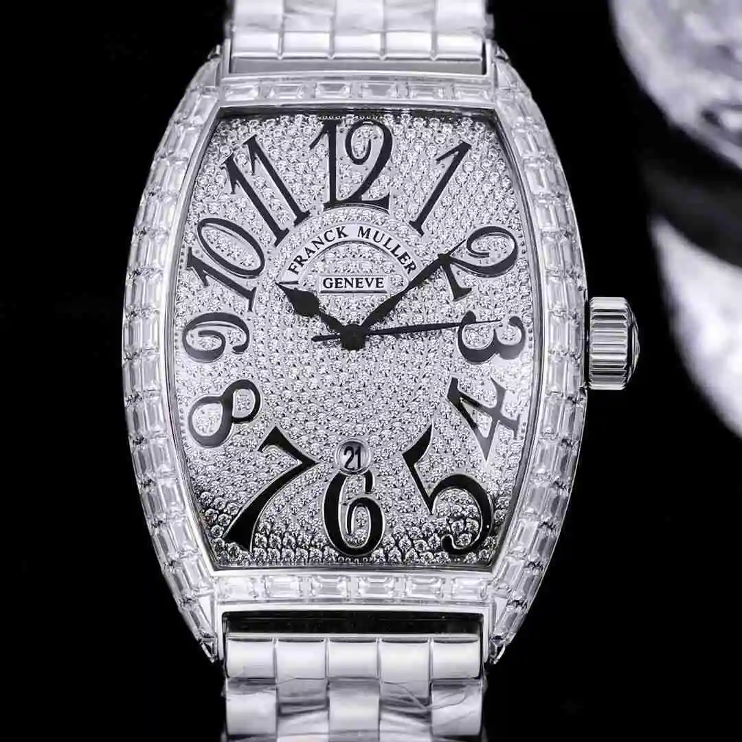 General Watches Franck Muller Frank Watch Men's Watch Paired with Original Fully Automatic Mechanical Movement Top Grade 316 Precision Steel Case with Mineral Super Strong Mirror Diameter 40mm KK04250 3 view 7