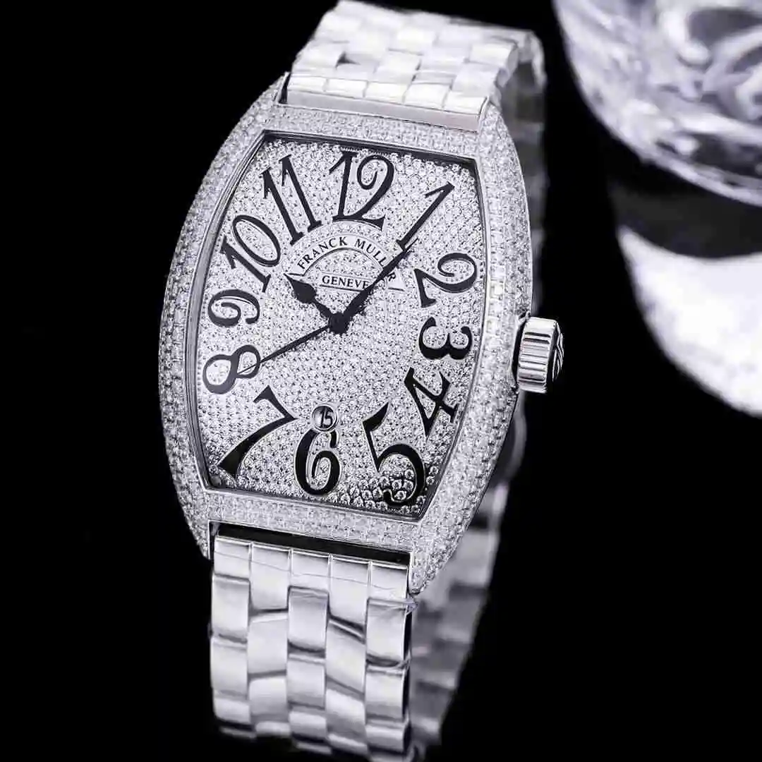 General Watches Franck Muller Frank Watch Men's Watch Paired with Original Fully Automatic Mechanical Movement Top Grade 316 Precision Steel Case with Mineral Super Strong Mirror Diameter 40mm KK04250 3 view 8
