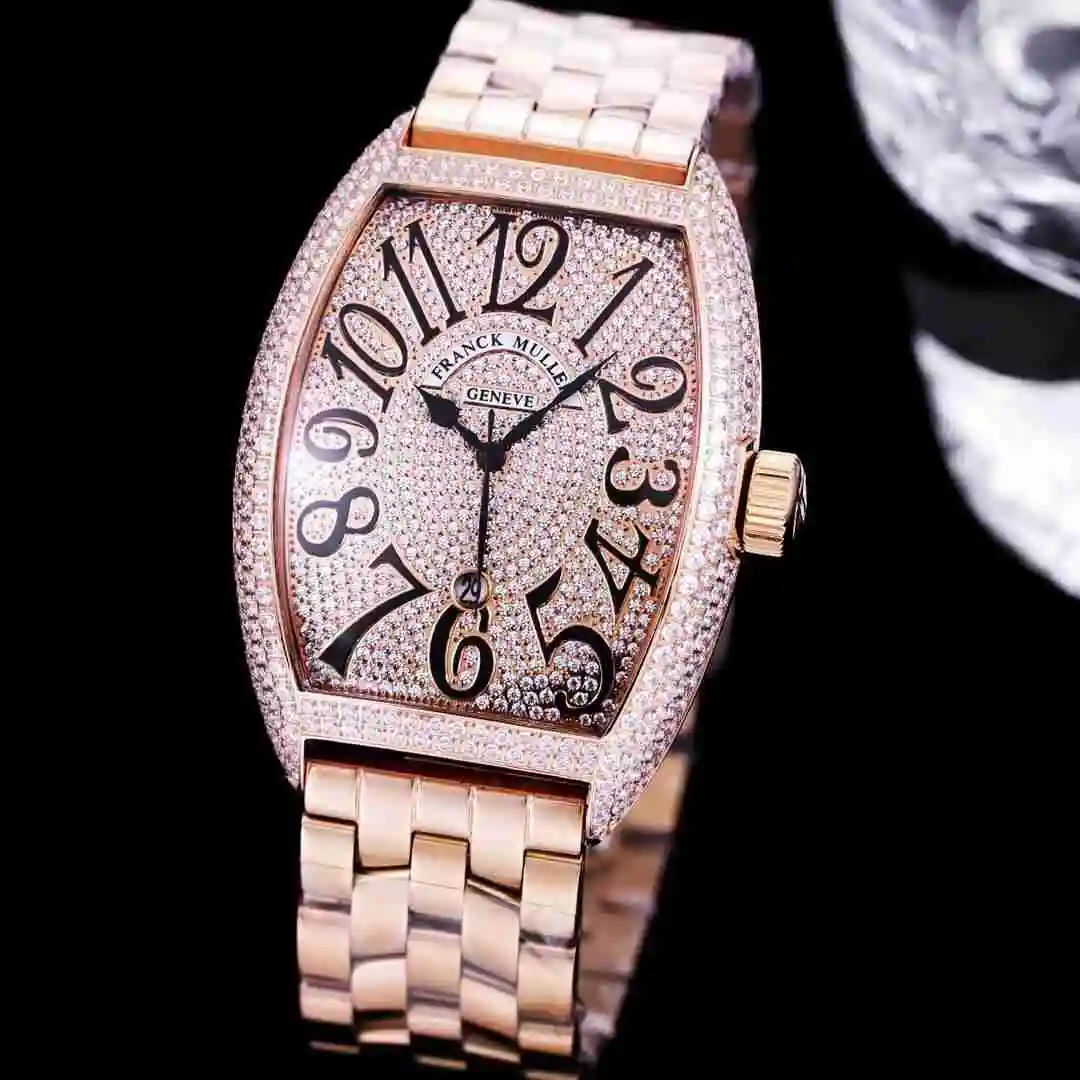 General Watches Franck Muller Frank Watch Men's Watch Paired with Original Fully Automatic Mechanical Movement Top Grade 316 Precision Steel Case with Mineral Super Strong Mirror Diameter 40mm KK04250 3 view 9