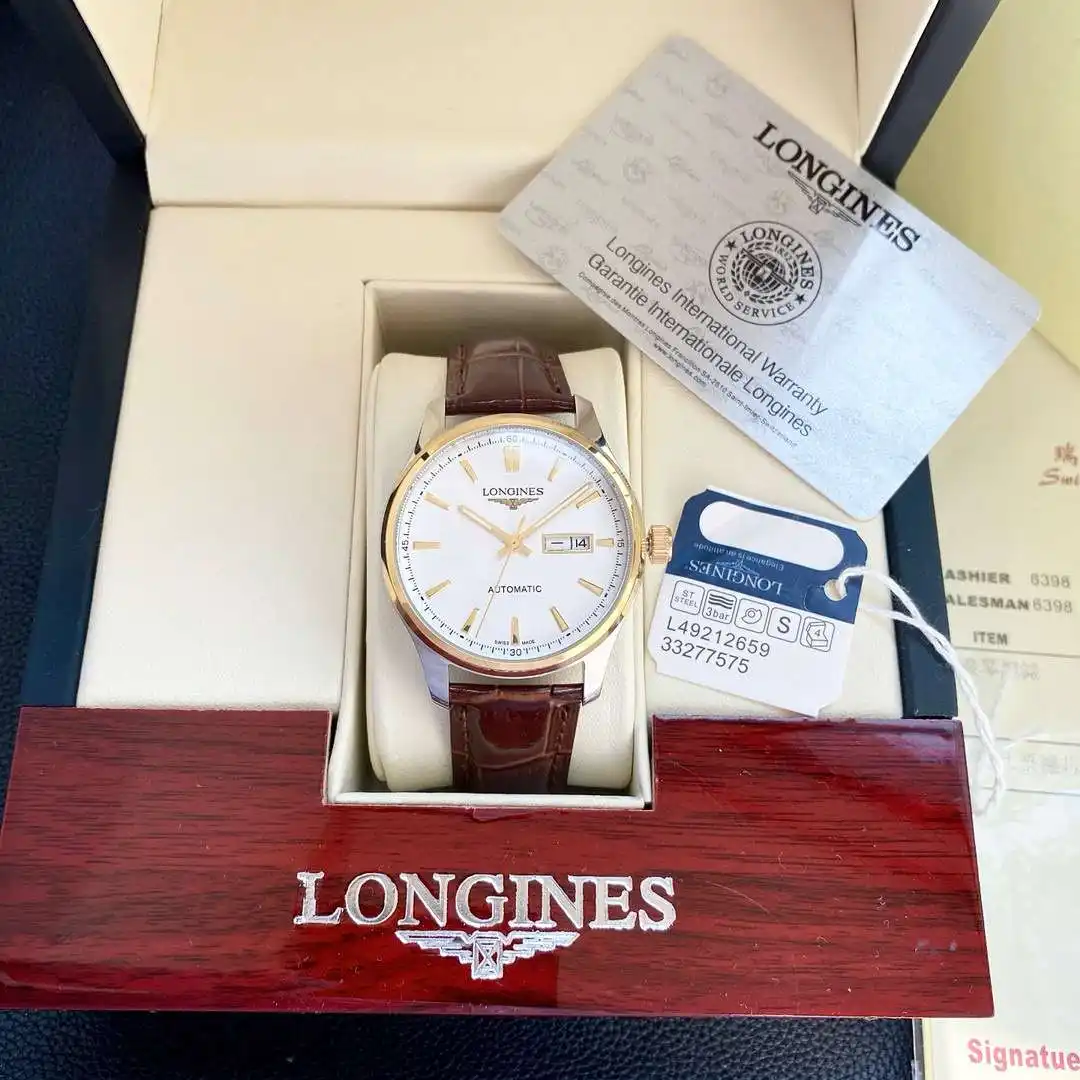 General Watches Watch Men's watch with original fully automatic mechanical movement, top-grade 316 stainless steel case and strap, mineral super mirror, diameter 42mm KK ) view 6