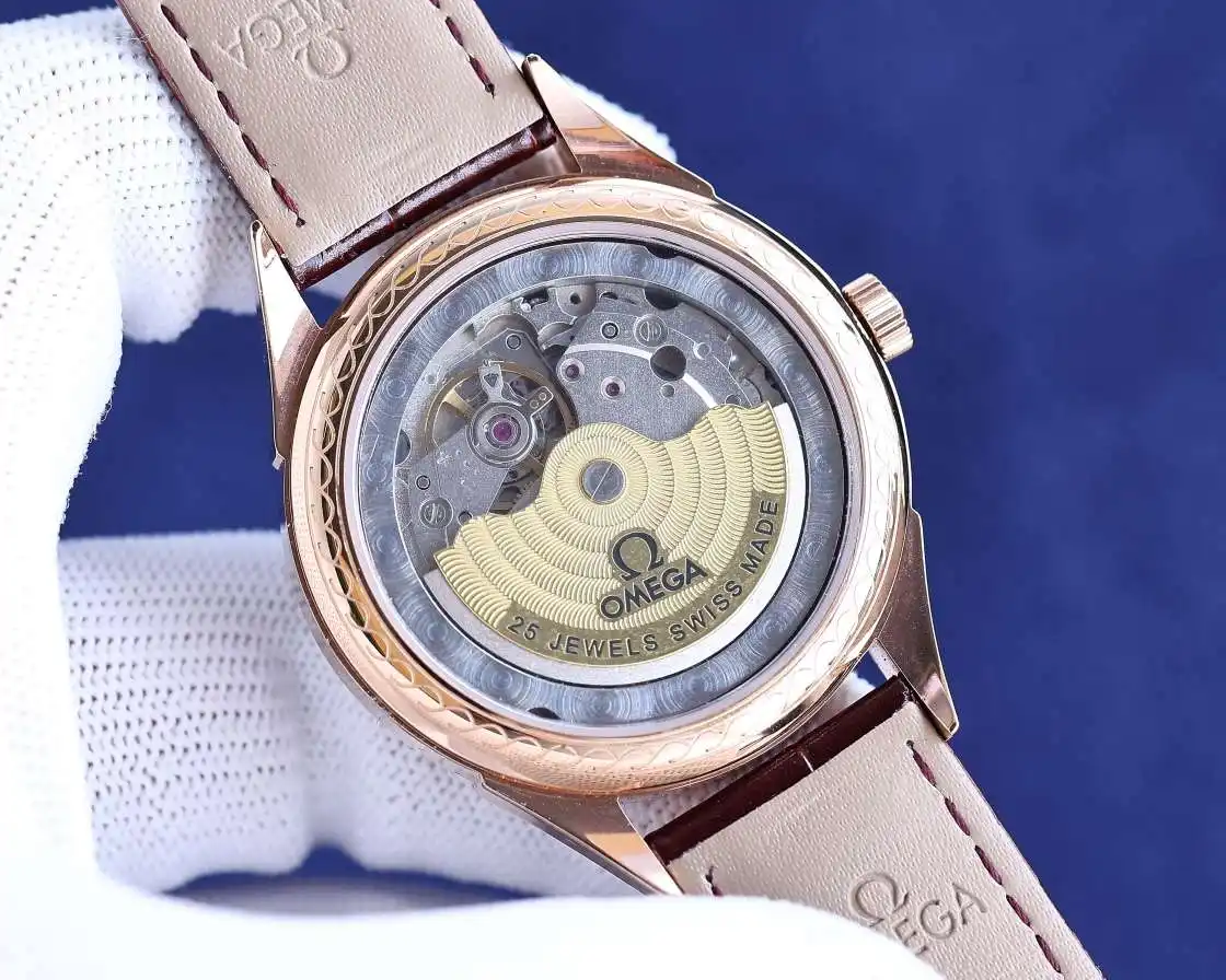 General Watches Omega white 750 gold 800 diamond +50 Watch view 9