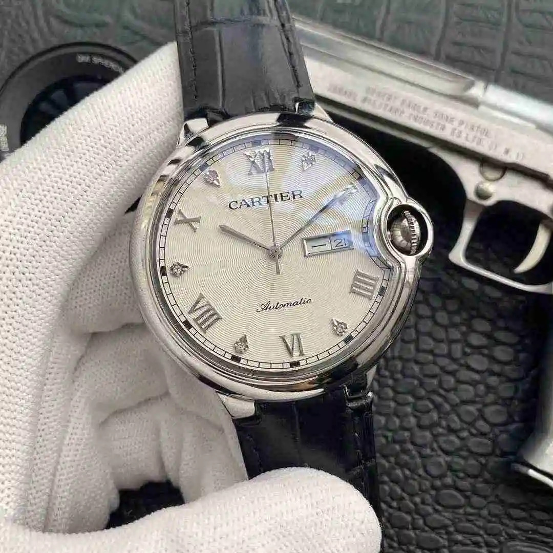 General Watches Cartier White 380 Gold 400 Watch view 6