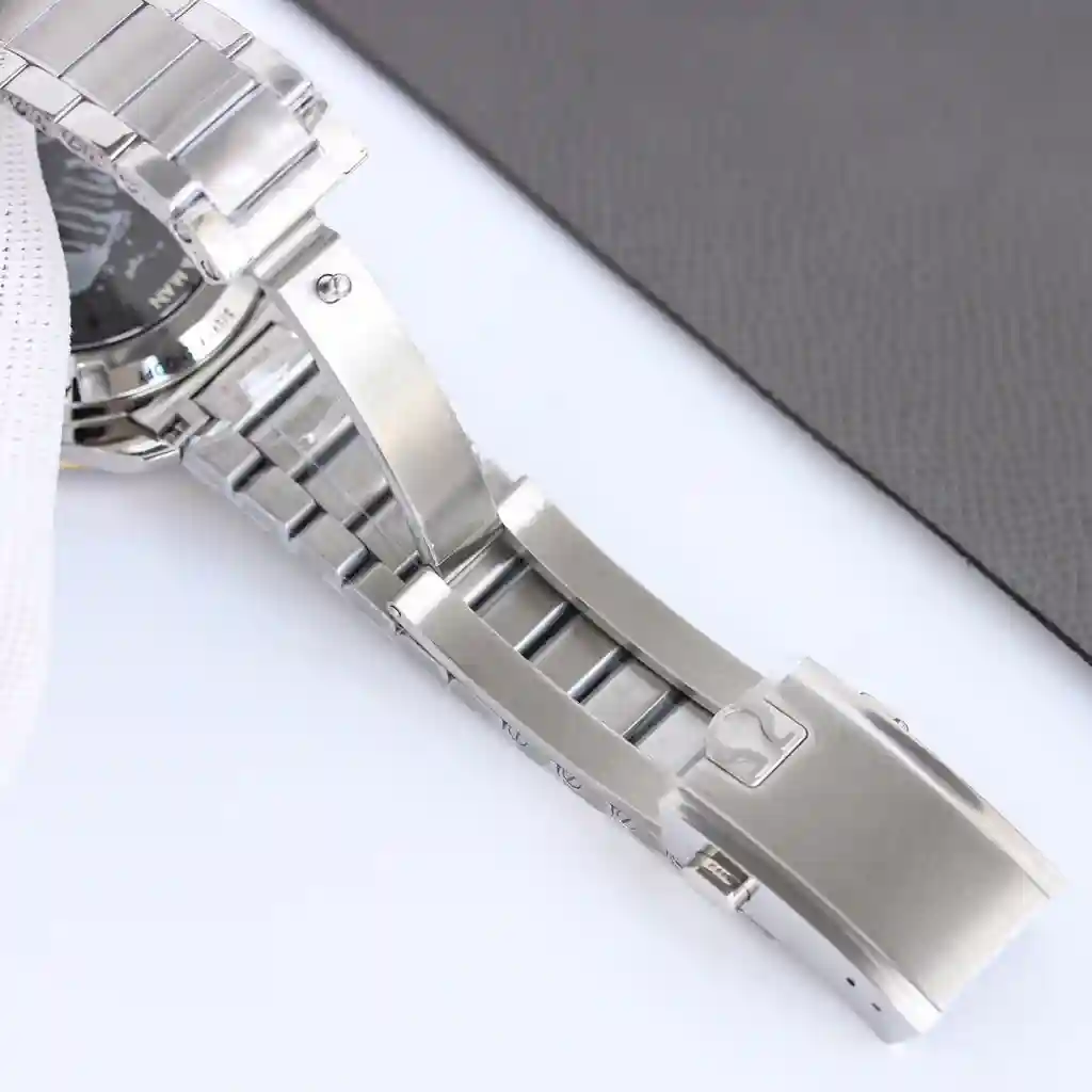 General Watches Omega Ou@mega watch men's watch with original fully automatic mechanical movement top 316 stainless steel case strap mineral super mirror diameter 42mm KK012500 view 2