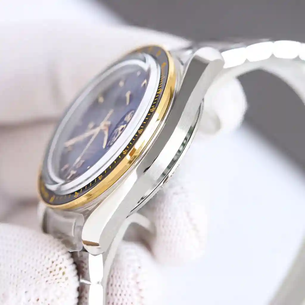 General Watches Omega Ou@mega watch men's watch with original fully automatic mechanical movement top 316 stainless steel case strap mineral super mirror diameter 42mm KK012500 view 4