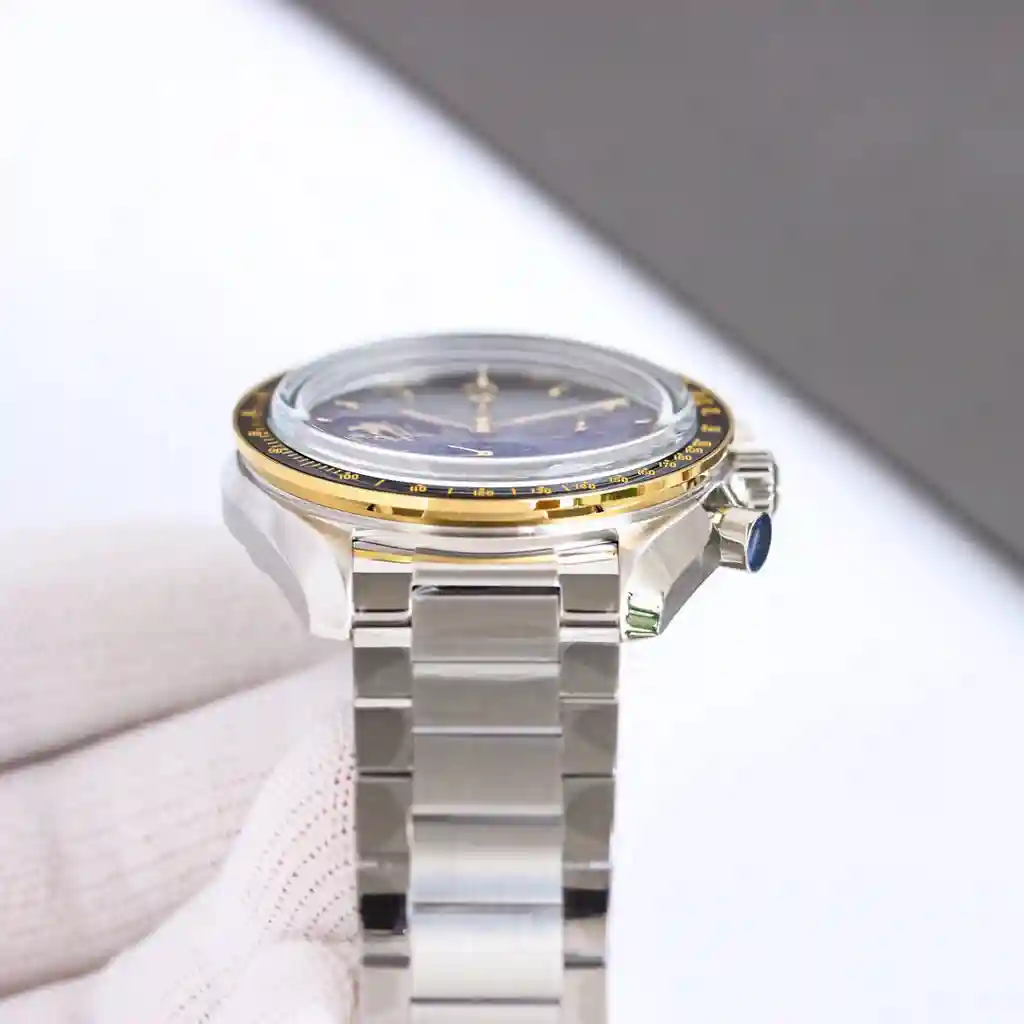 General Watches Omega Ou@mega watch men's watch with original fully automatic mechanical movement top 316 stainless steel case strap mineral super mirror diameter 42mm KK012500 view 6