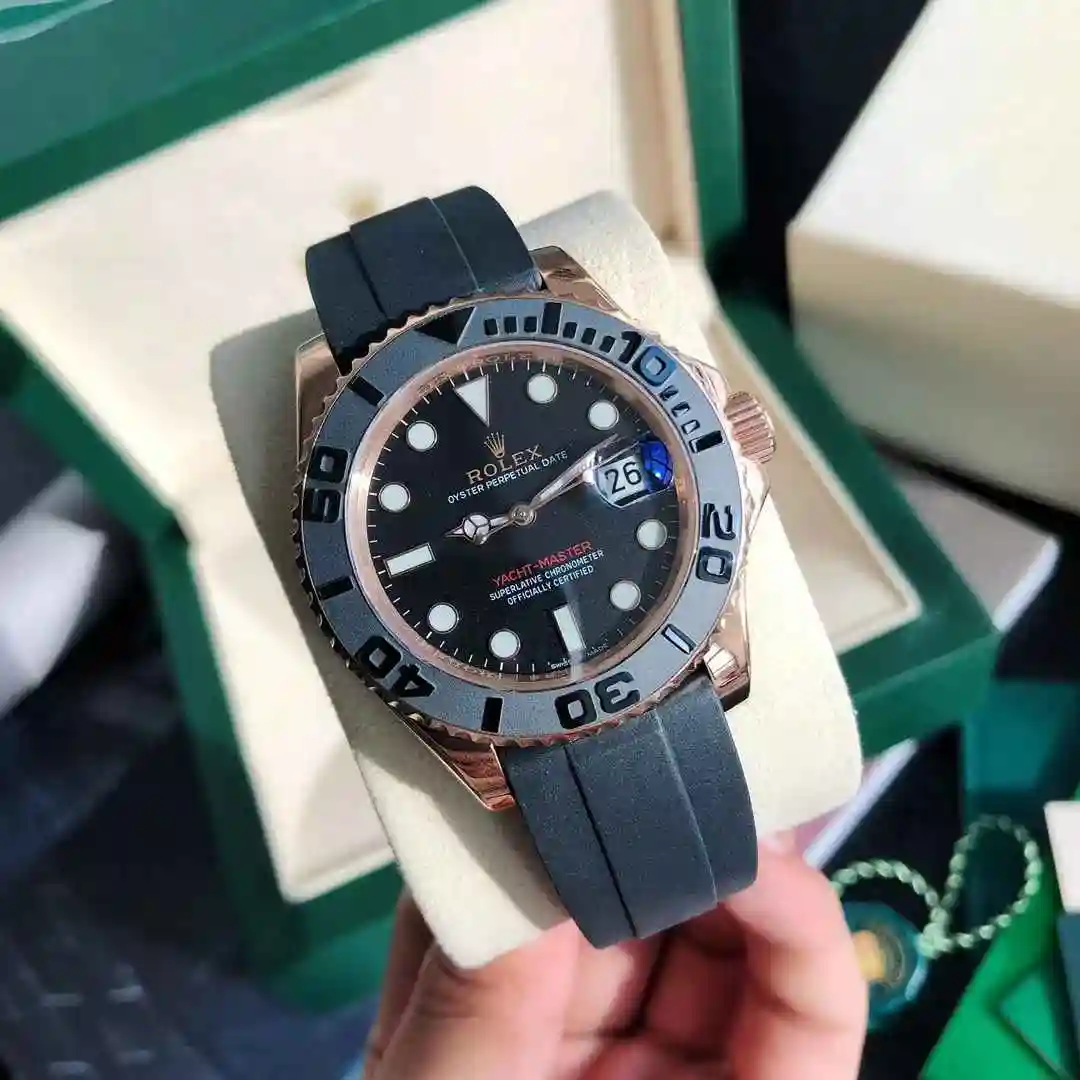 General Watches Original order customized new Rolex watch couple watch paired with original fully automatic mechanical movement top grade 316 precision steel case watch strap mineral super strong mirror diameter 40mm view 9