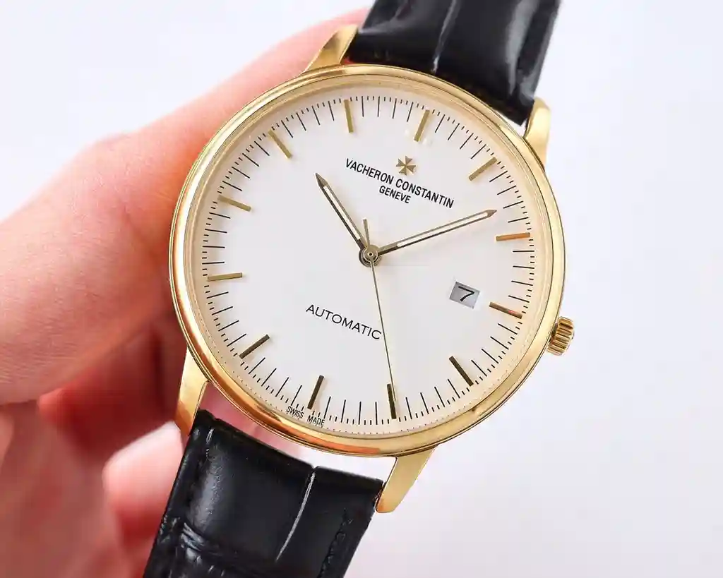 General Watches Vacheron Constantin Jiangshi@Denton Watch Men's watch with original fully automatic mechanical movement Top 316 stainless steel case strap Mineral super mirror Diameter 42mm KK09800 view 5