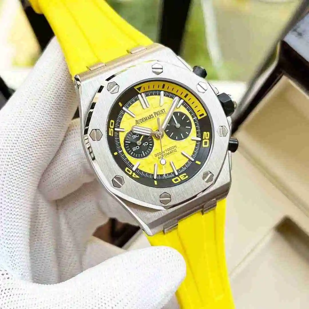 General Watches Audemars Piguet Aibi Watch Men's Watch Paired with Original Fully Automatic Mechanical Movement, Top Grade 316 Precision Steel Case with Mineral Super Strong Mirror Diameter 44mm KK05850 2 view 8