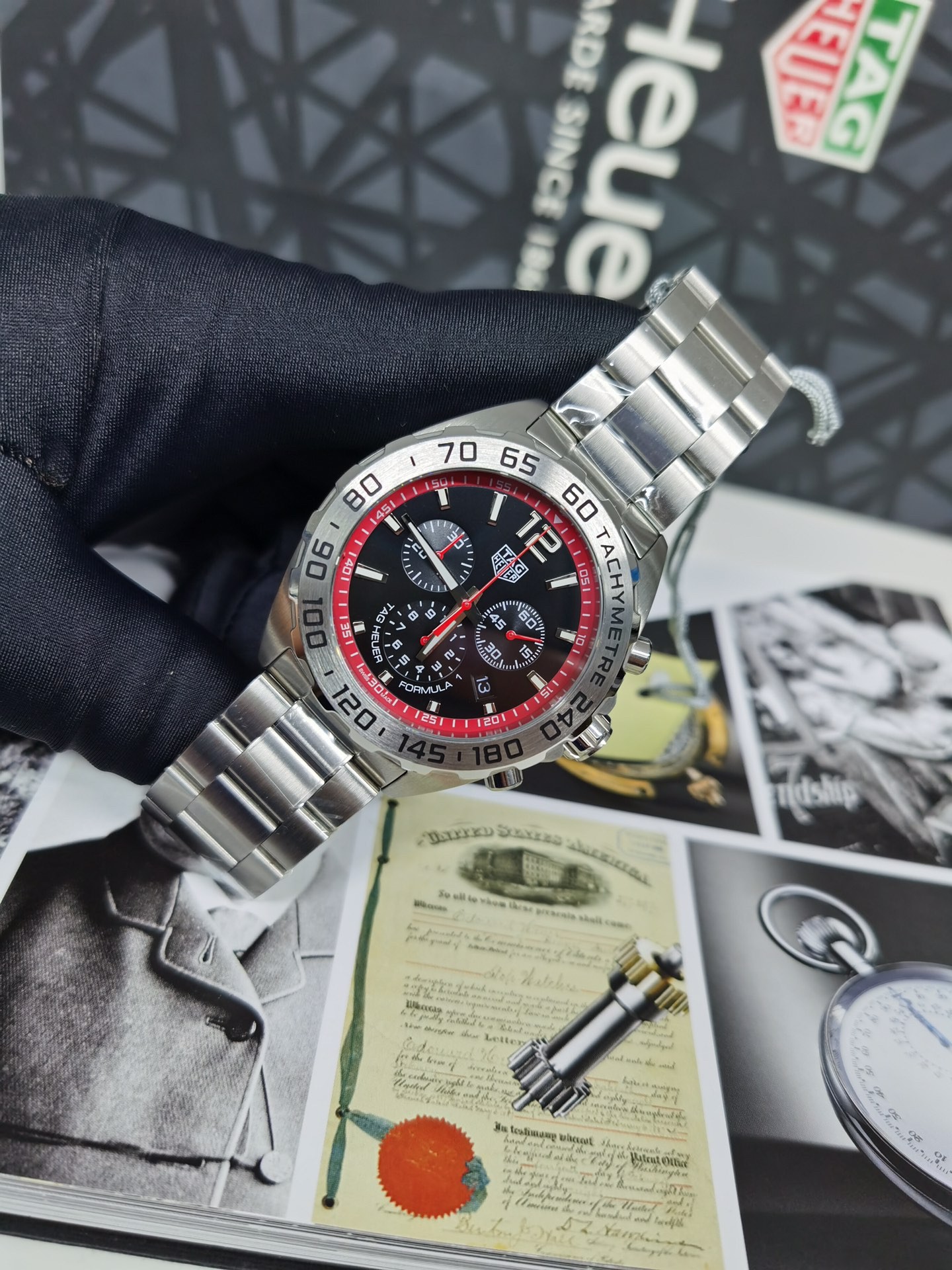 TAG Heuer Formula 1 Stainless Steel Quartz 43mm Watch view 1