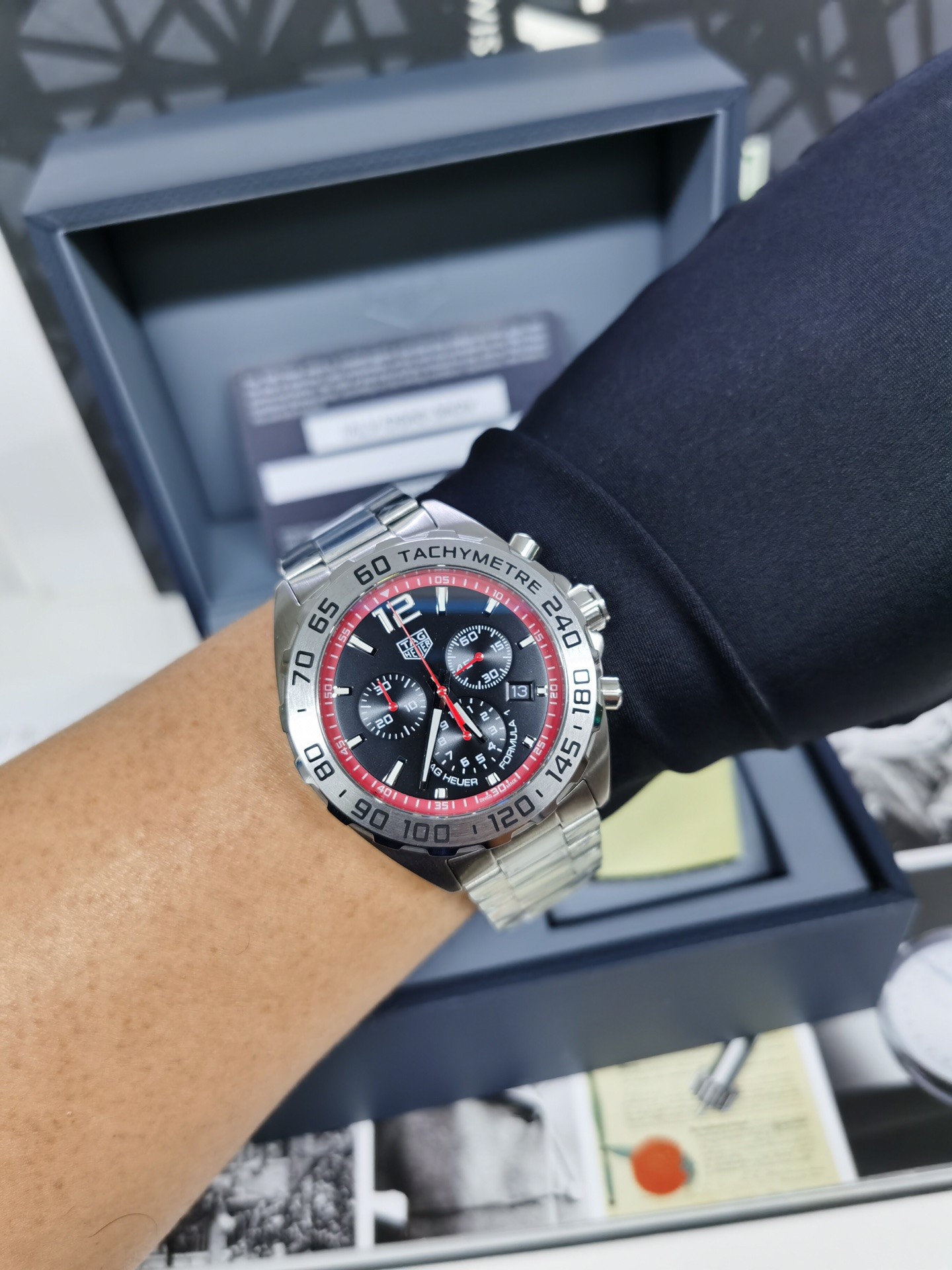 TAG Heuer Formula 1 Stainless Steel Quartz 43mm Watch view 2