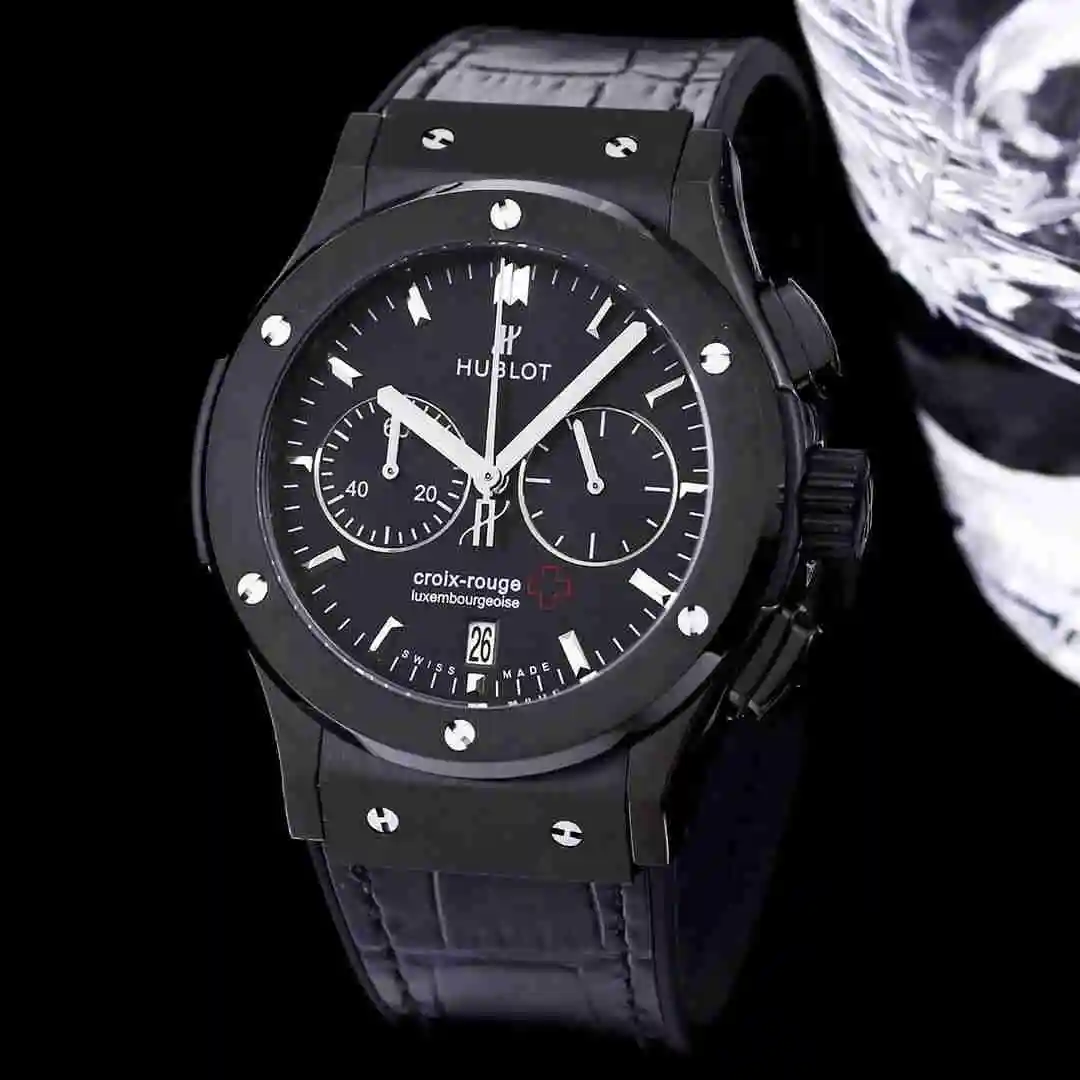 General Watches Hublot Yubo Watch Men's Watch Paired with Original Fully Automatic Mechanical Movement Top Grade 316 Precision Steel Case with Mineral Super Strong Mirror Diameter 45mm KK04150 2 view 8