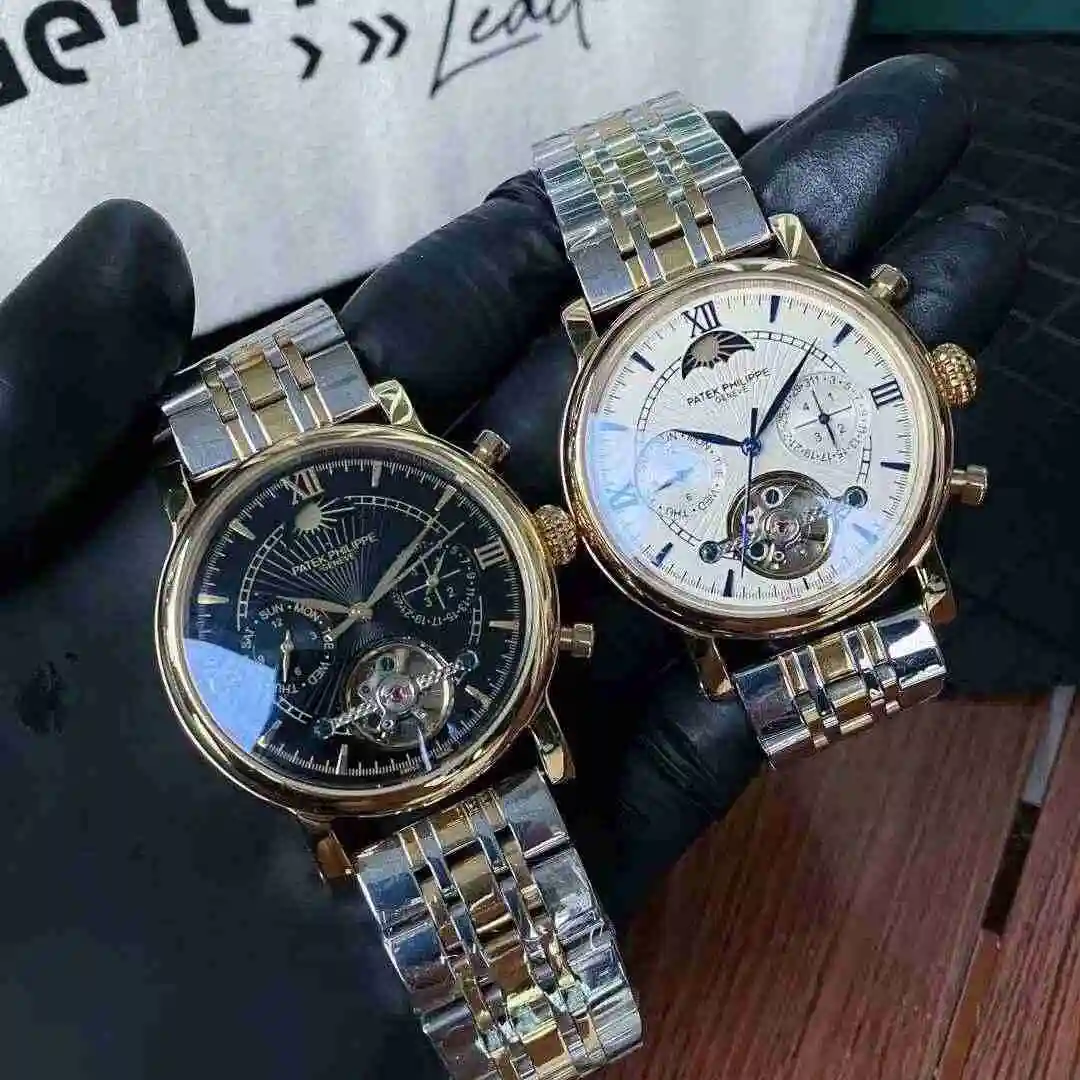 General Watches Patek Philippe Watch Men's Watch Paired with Original Fully Automatic Mechanical Movement Top Grade 316 Precision Steel Case Case with Mineral Super Strong Mirror Diameter 43mm KK04650 2 view 4